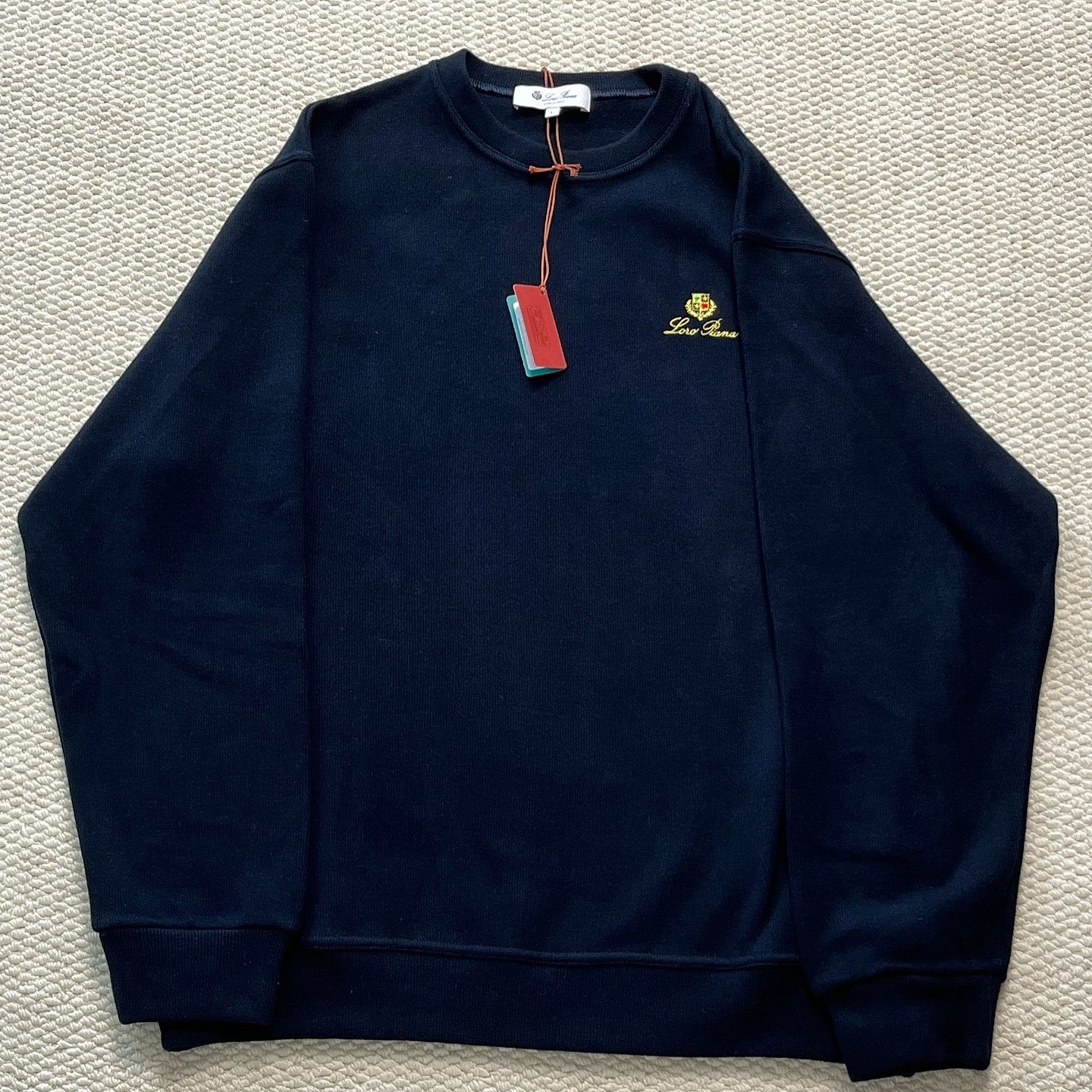 Loro Piana Loro Piana Crest Logo Sweatshirt Size L Size US L / EU 52-54 / 3 - 1 Thumbnail