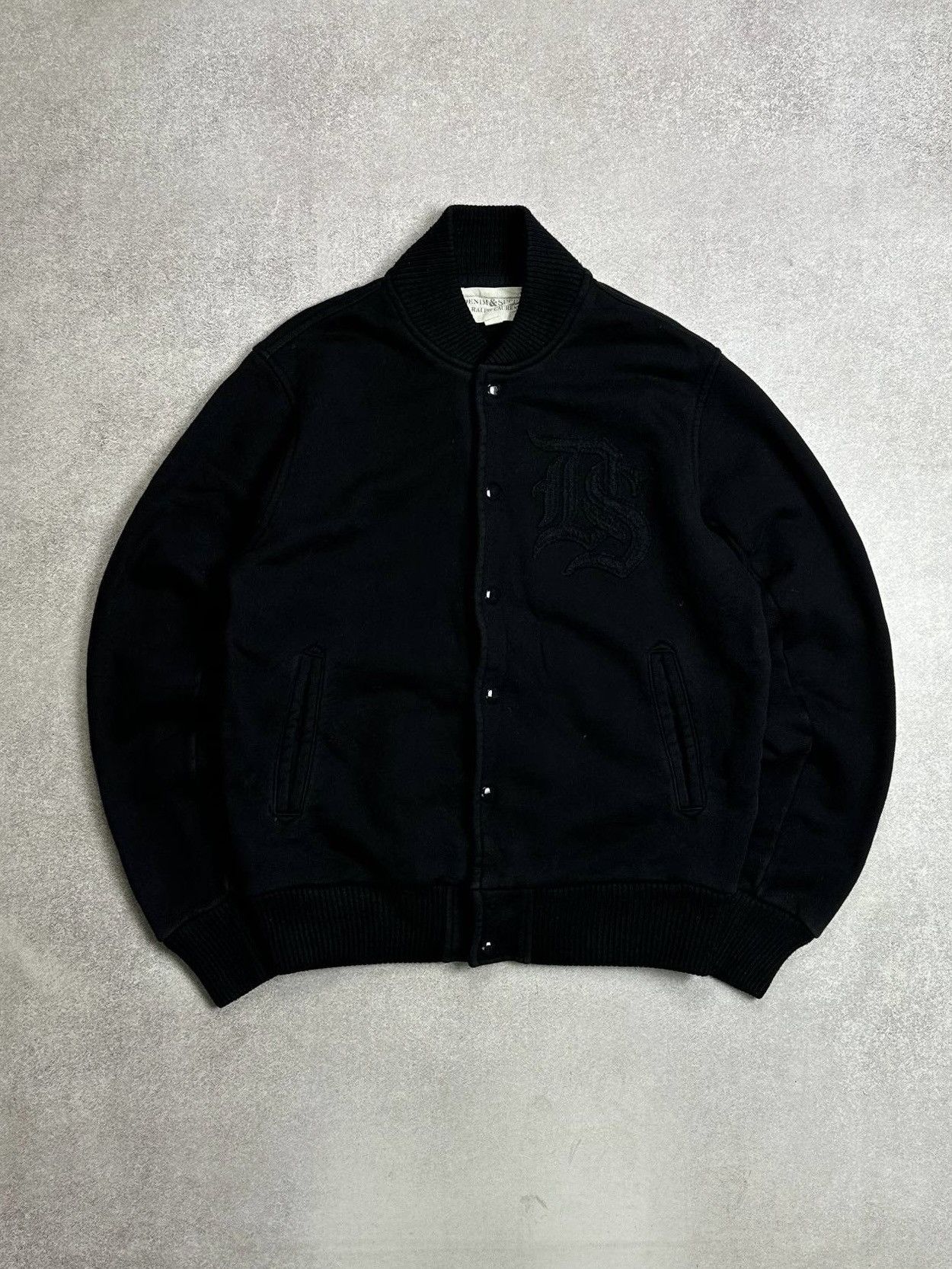 Polo Ralph Lauren Vintage Polo Ralph Lauren Denim Supply Black Bomber Jacket S Size US S / EU 44-46 / 1 - 1 Thumbnail