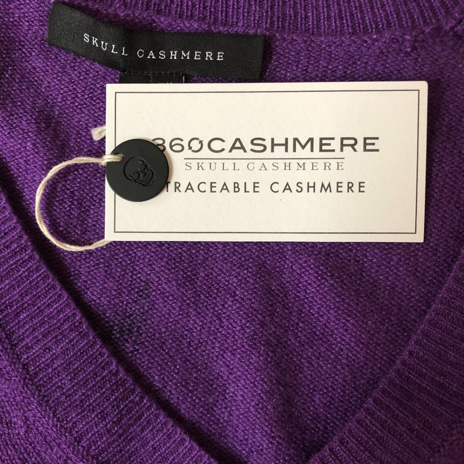360Cashmere 360 Cashmere Skull Print Cashmere Sweater Size XS / US 0-2 / IT 36-38 - 5 Thumbnail