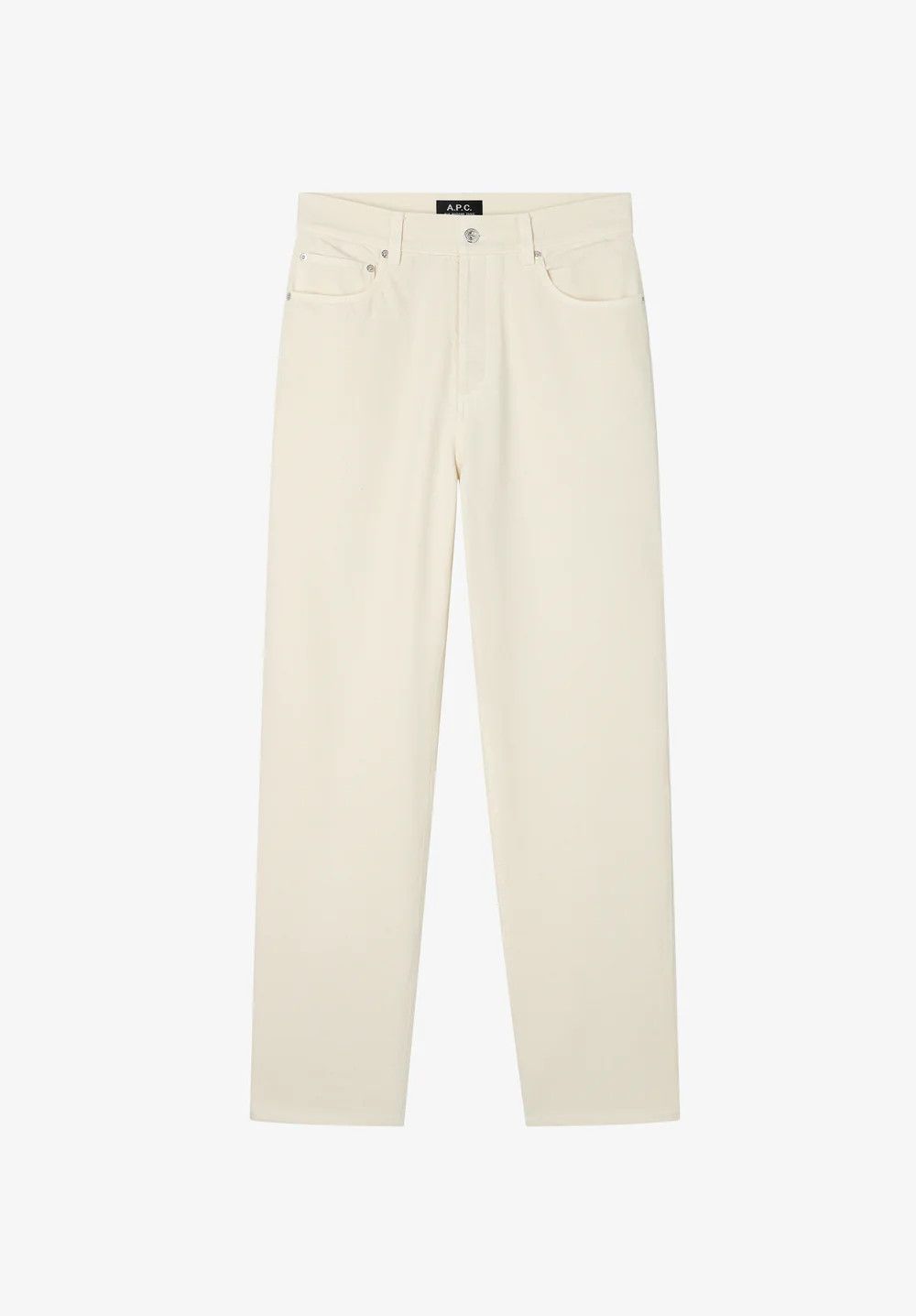 A.P.C. o1mle1125 Solal Jeans in Cream Size US 36 / EU 52 - 1 Thumbnail