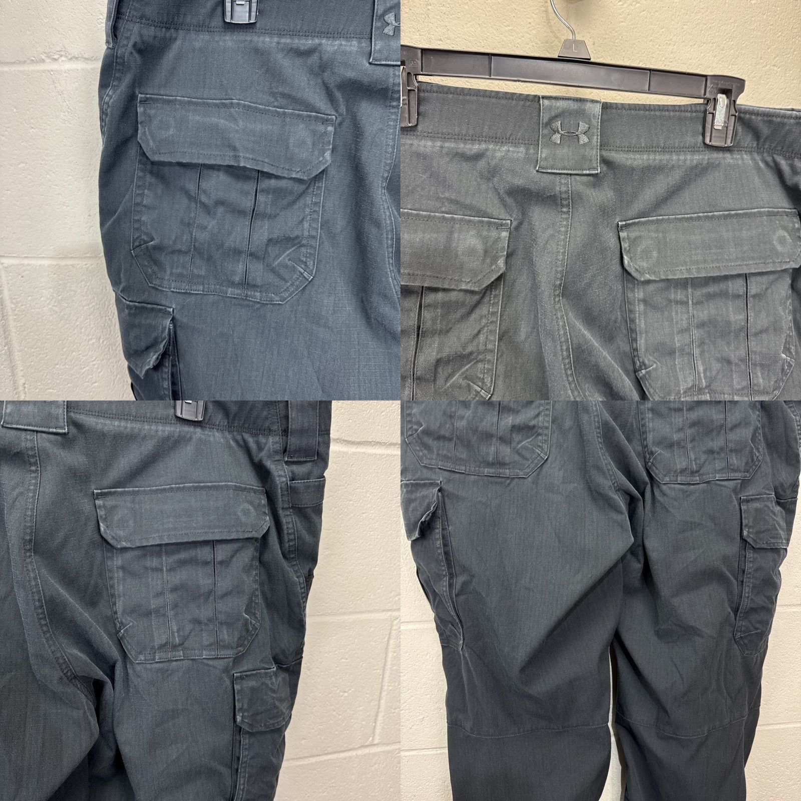 Under Armour Under Armour Storm Tactical Patrol Cargo Pants 40x32 Black Ripstop Stretch Size US 40 / EU 56 - 8 Thumbnail