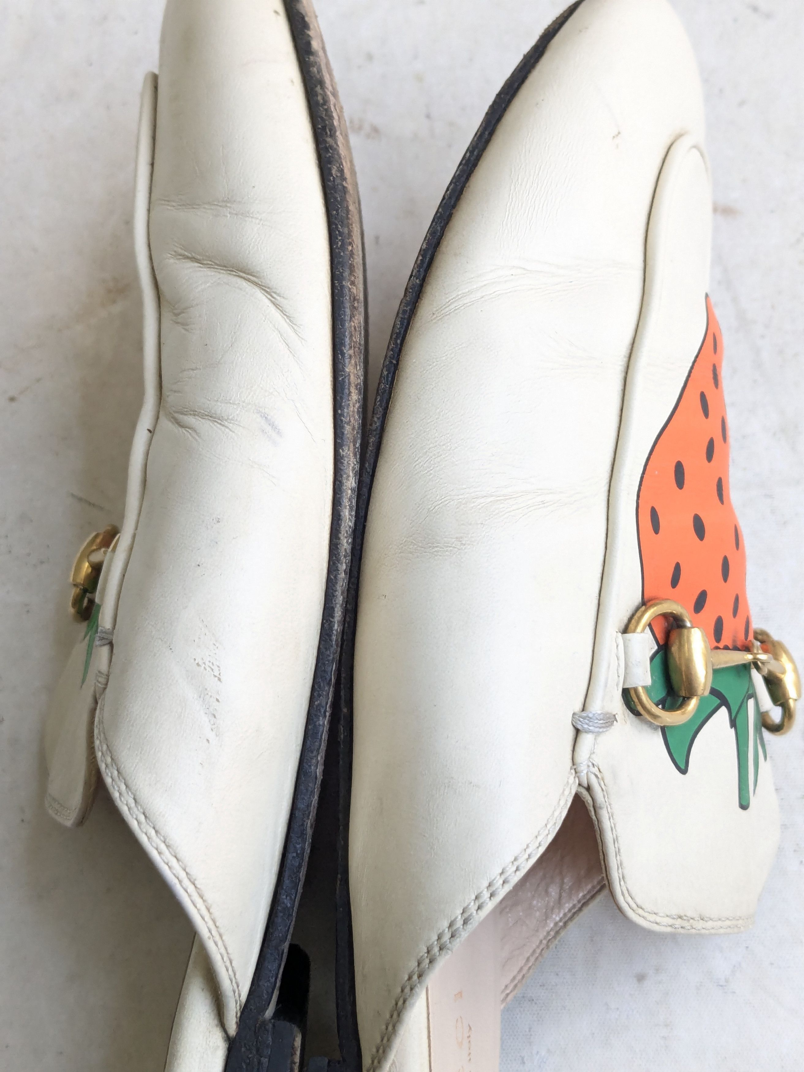 Gucci Gucci Horsebit Loafers 8 38 Mules Princetown Strawberry Size US 8 / IT 38 - 6 Thumbnail