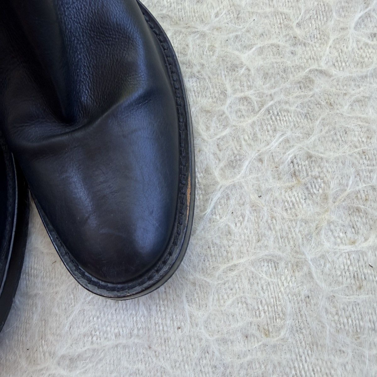 Ann Demeulemeester Ann Demeulemesster Black Leather Ankle Boots- Size 37 Size US 7 / IT 37 - 6 Thumbnail