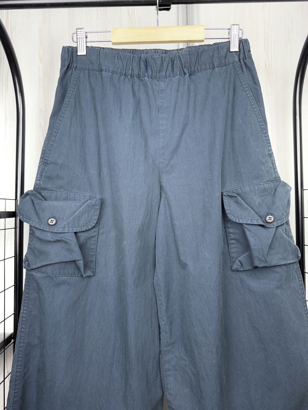 Other J&M Davidson Dark Blue Baggy Parachute Sample Cargo pants Size 30" / US 8 / IT 44 - 3 Thumbnail