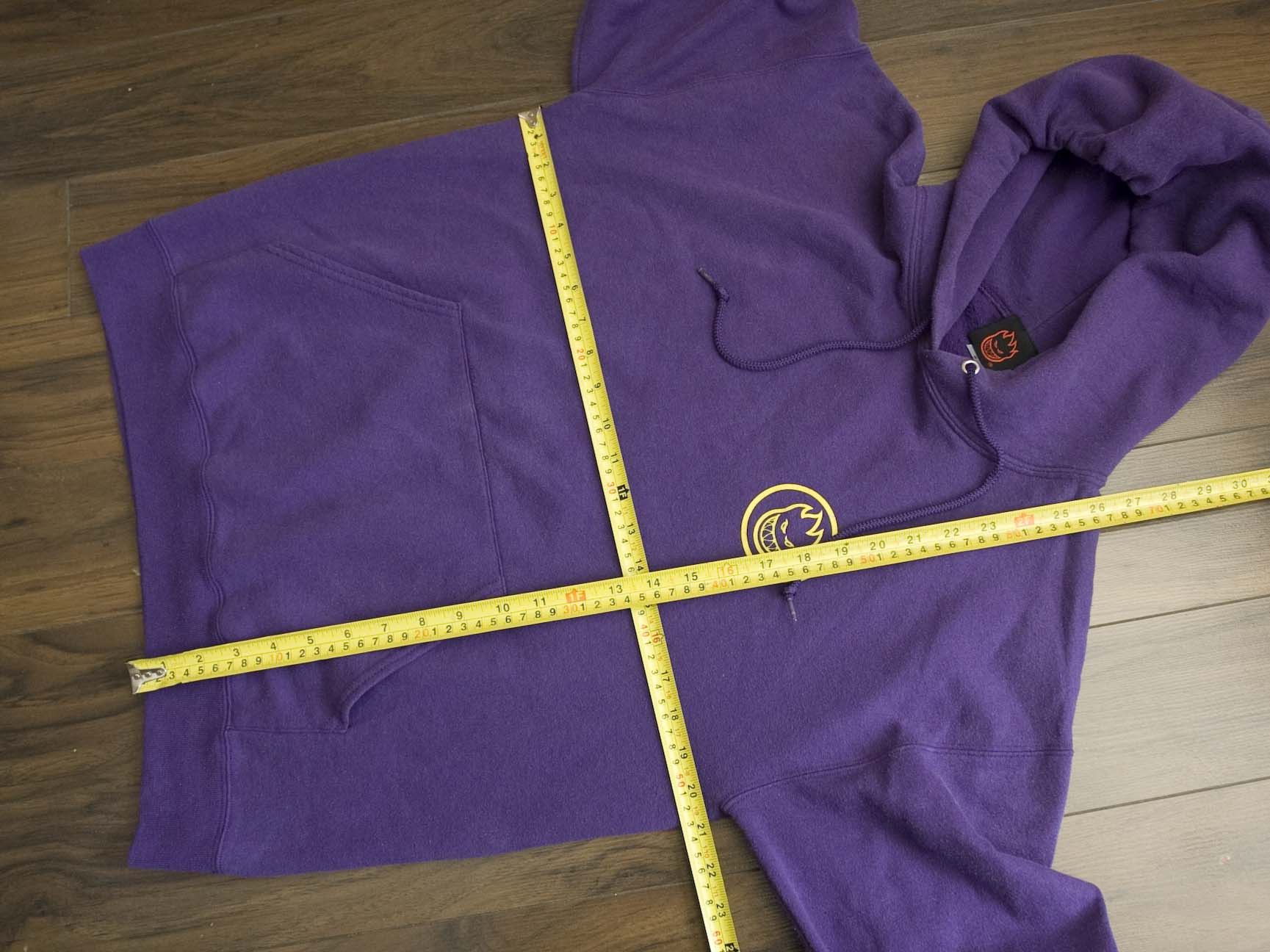 Spitfire Spitfire The End Hoodie Size M Purple Y2K Spiral Size US M / EU 48-50 / 2 - 6 Thumbnail