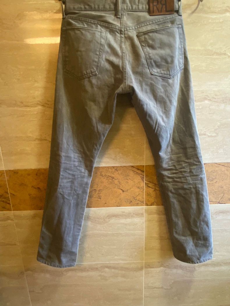 RRL Ralph Lauren RRL Ralph Lauren Old American made slim fit grey jeans Size US 34 / EU 50 - 4 Thumbnail