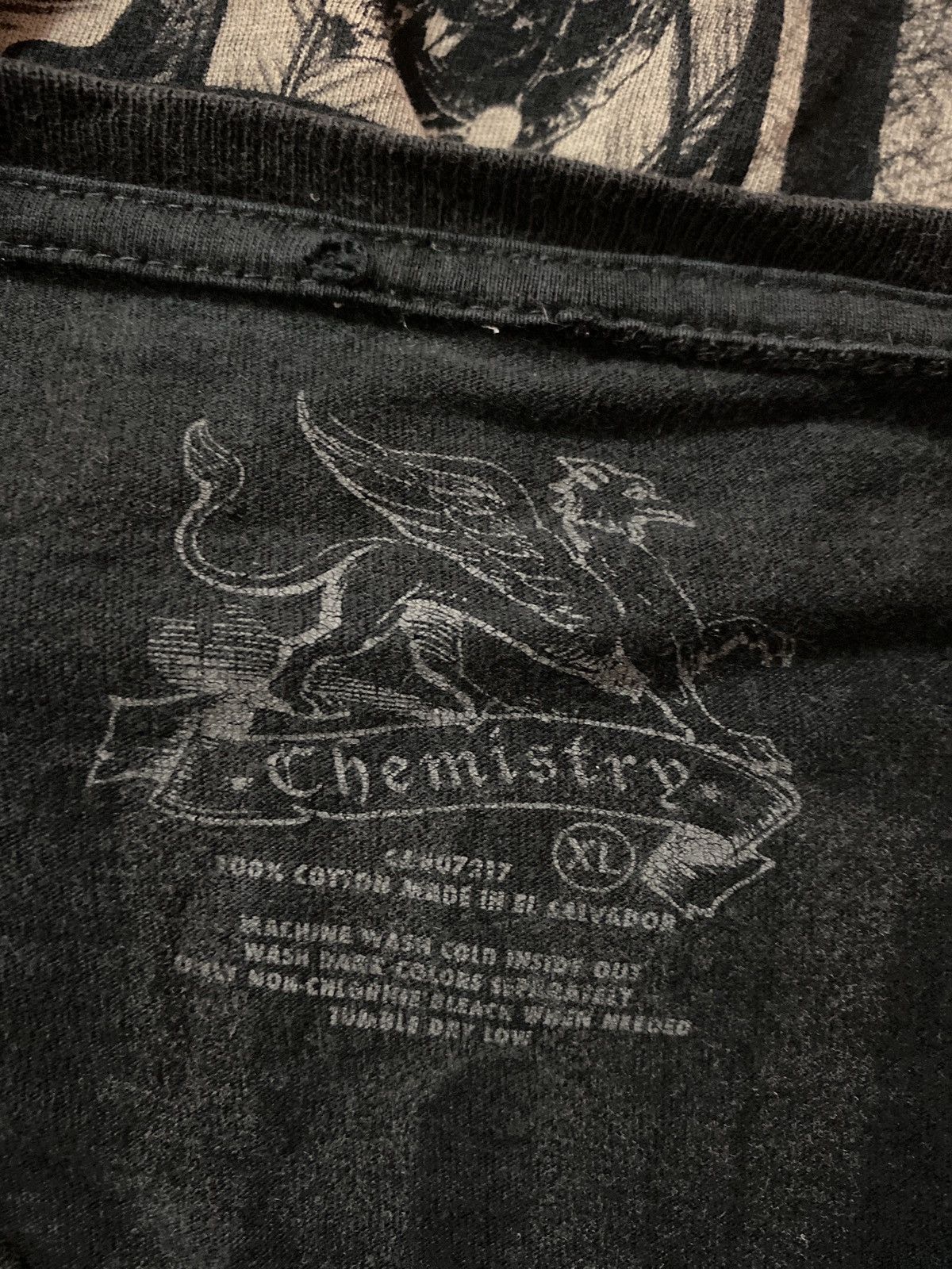 Affliction Raw State Brand Art Chemistry Sword Cross Retribution Size US L / EU 52-54 / 3 - 7 Thumbnail
