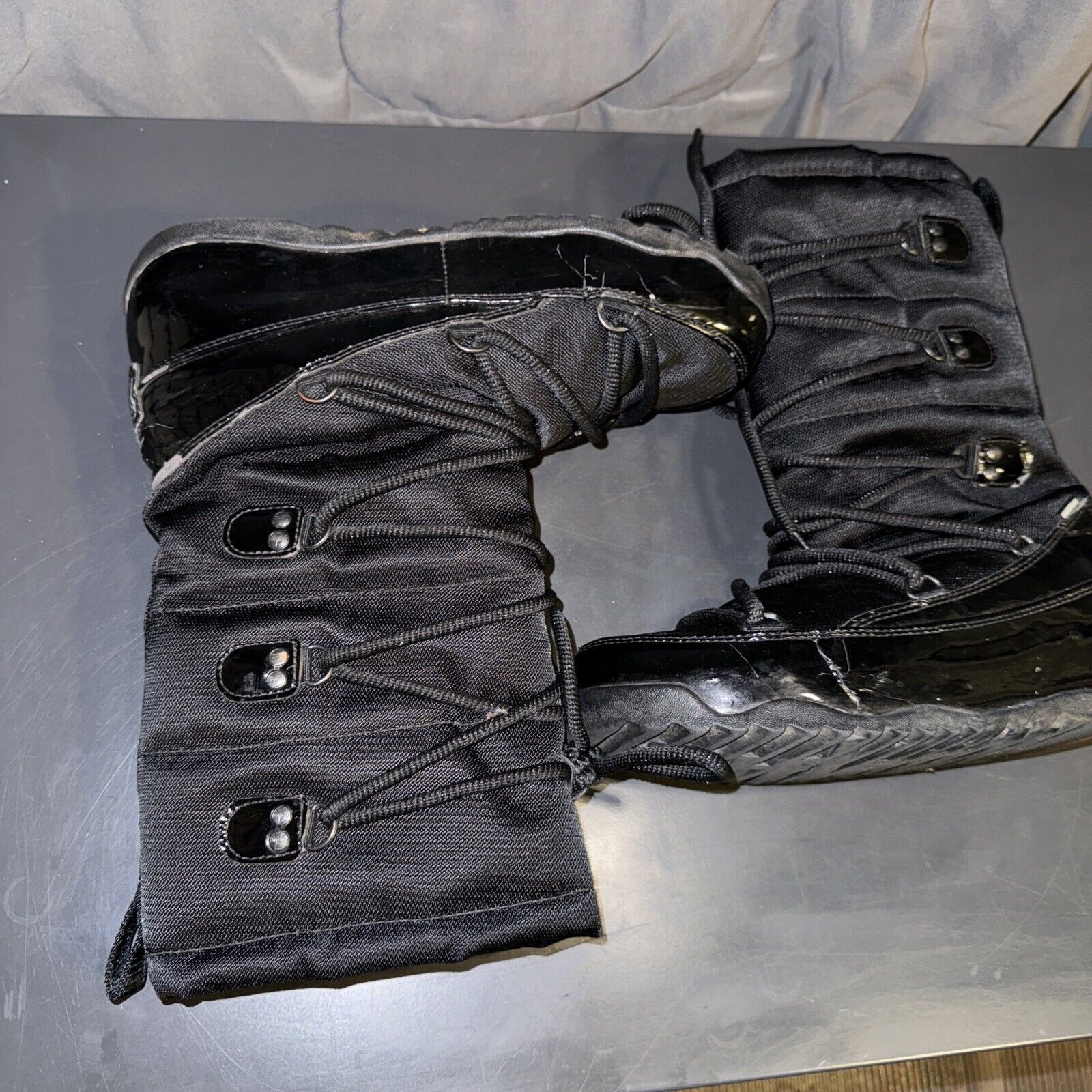 Other Fitflop Women’s 8 Black Leather Pilar Platform Chunky Boots Size US 8 / IT 38 - 12 Thumbnail