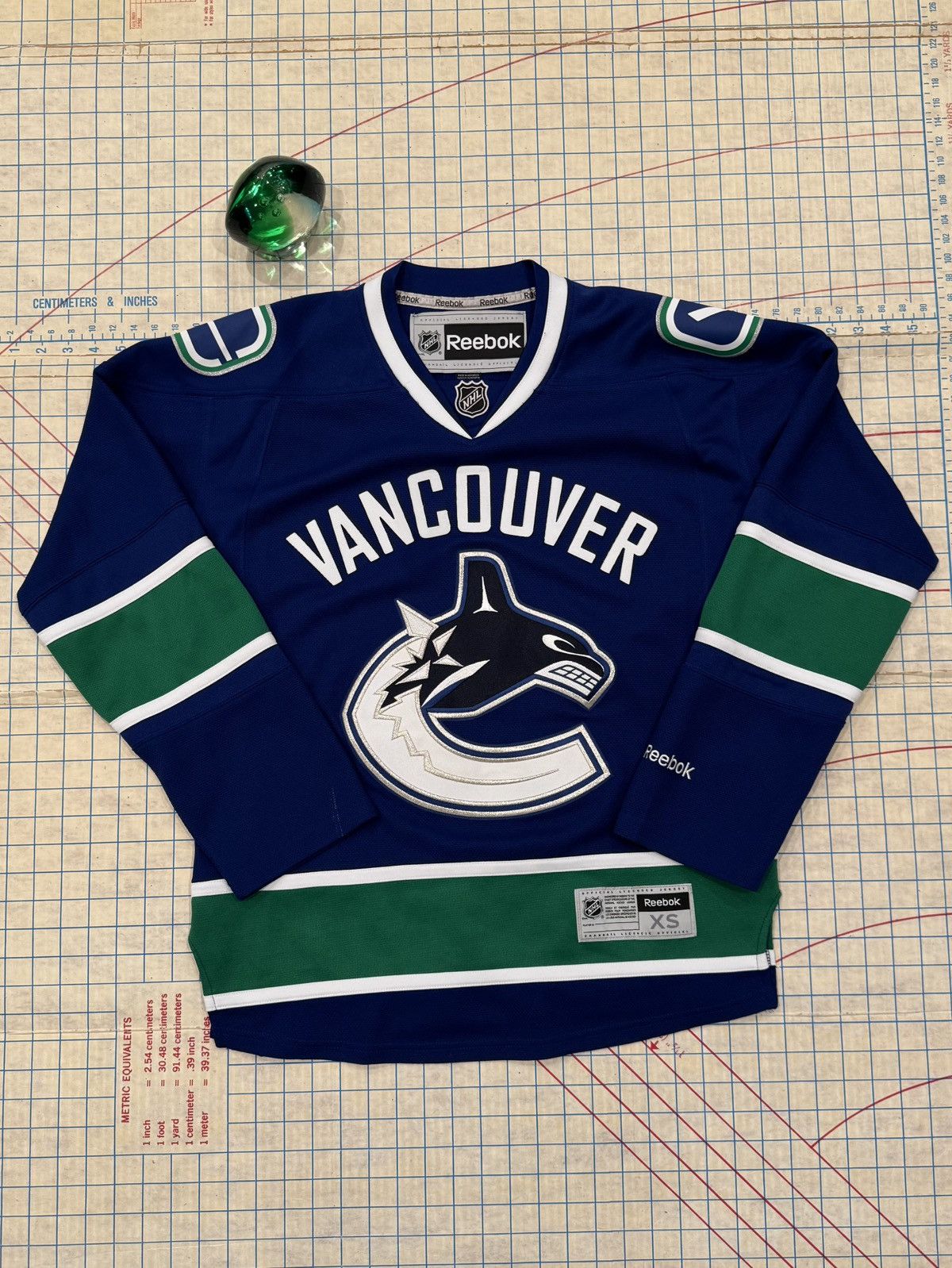Reebok Reebok Vancouver Canucks Jersey 2015 Blue Mens Size XS Orca Size US XS / EU 42 / 0 - 5 Thumbnail