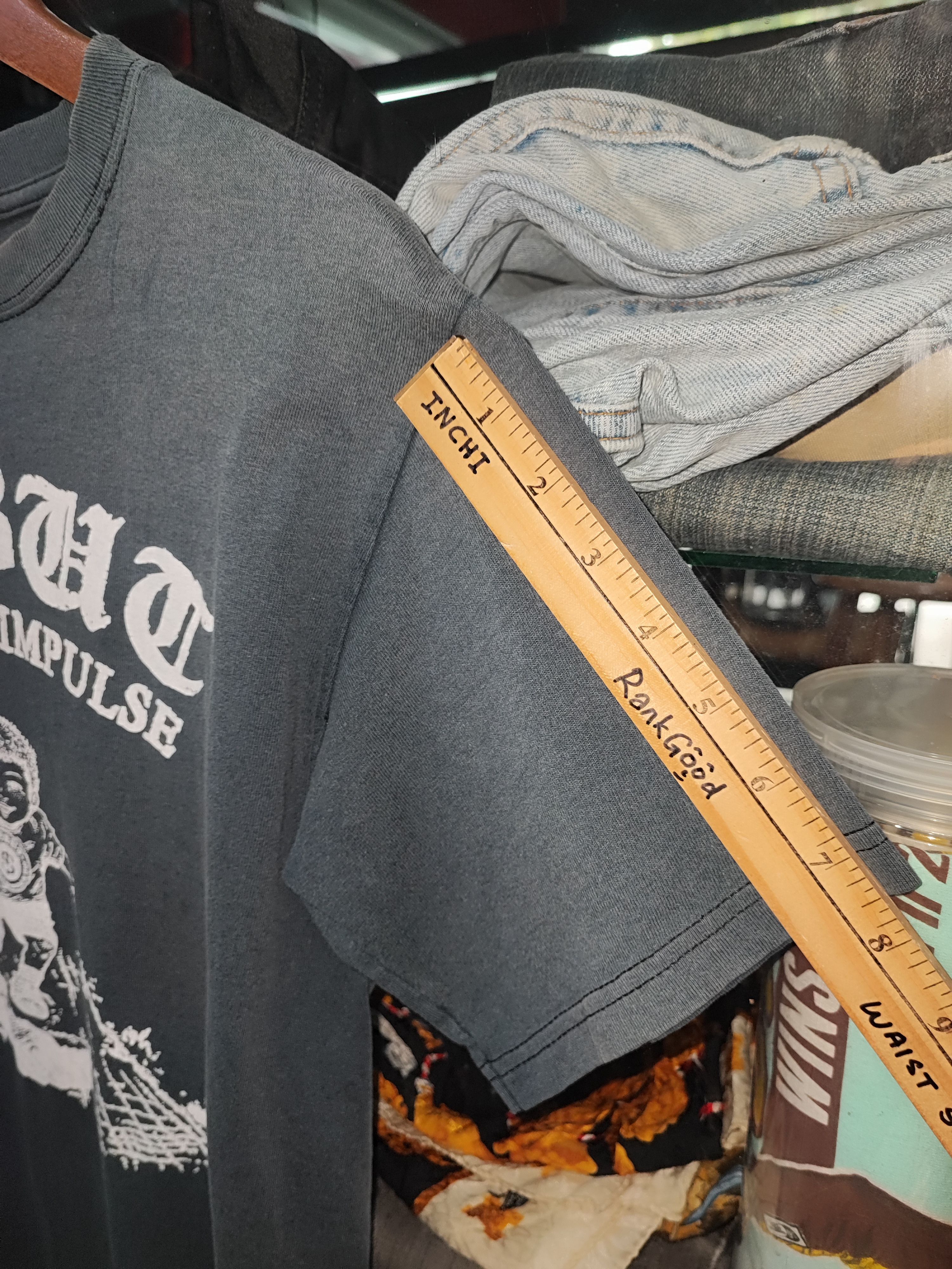 Band Tees VINTAGE SOBUT JAPAN HARDCORE PUNK BAND DISTRESSED TRASH Size US M / EU 48-50 / 2 - 17 Thumbnail