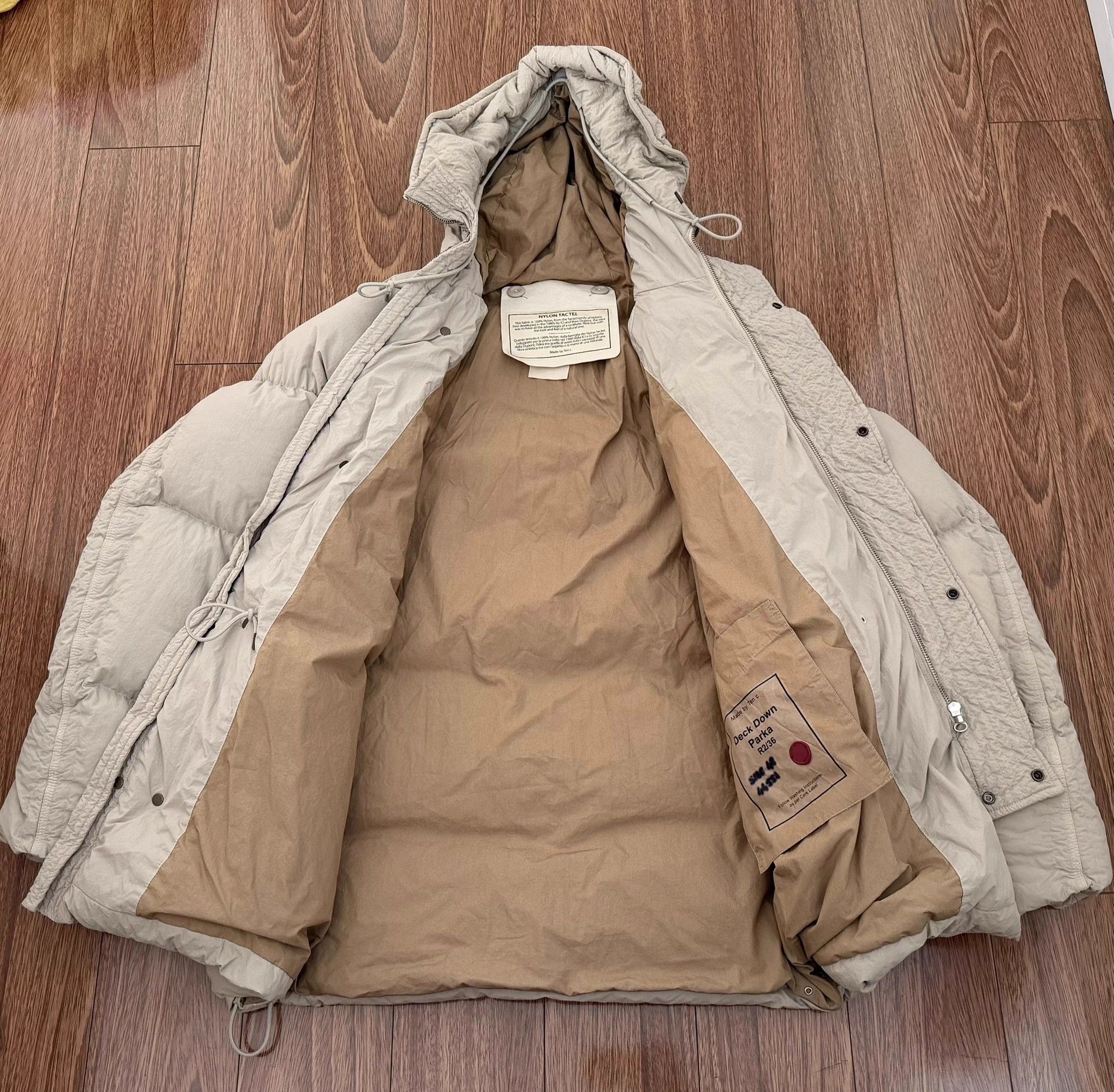 Ten C Ten C Deck Down Parka matte polyamide 48 good Size US M / EU 48-50 / 2 - 3 Thumbnail