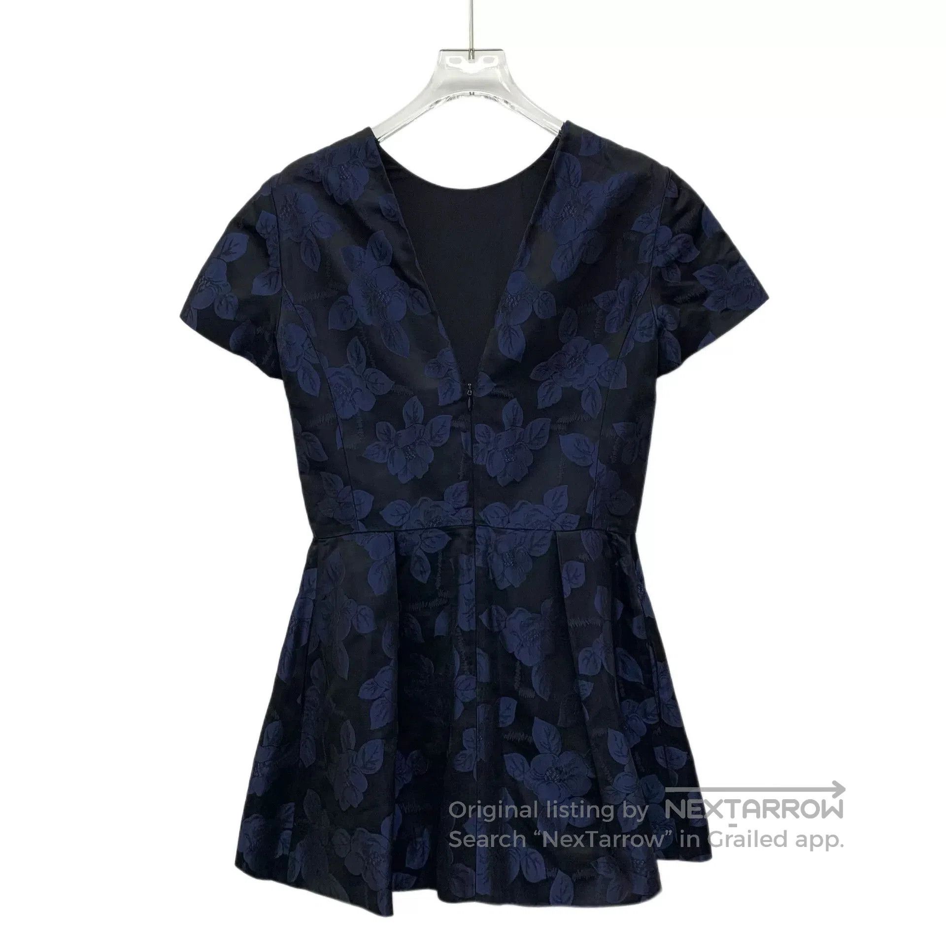 Dior christian dior floral print short sleeve dress. Size M / US 6-8 / IT 42-44 - 2 Thumbnail