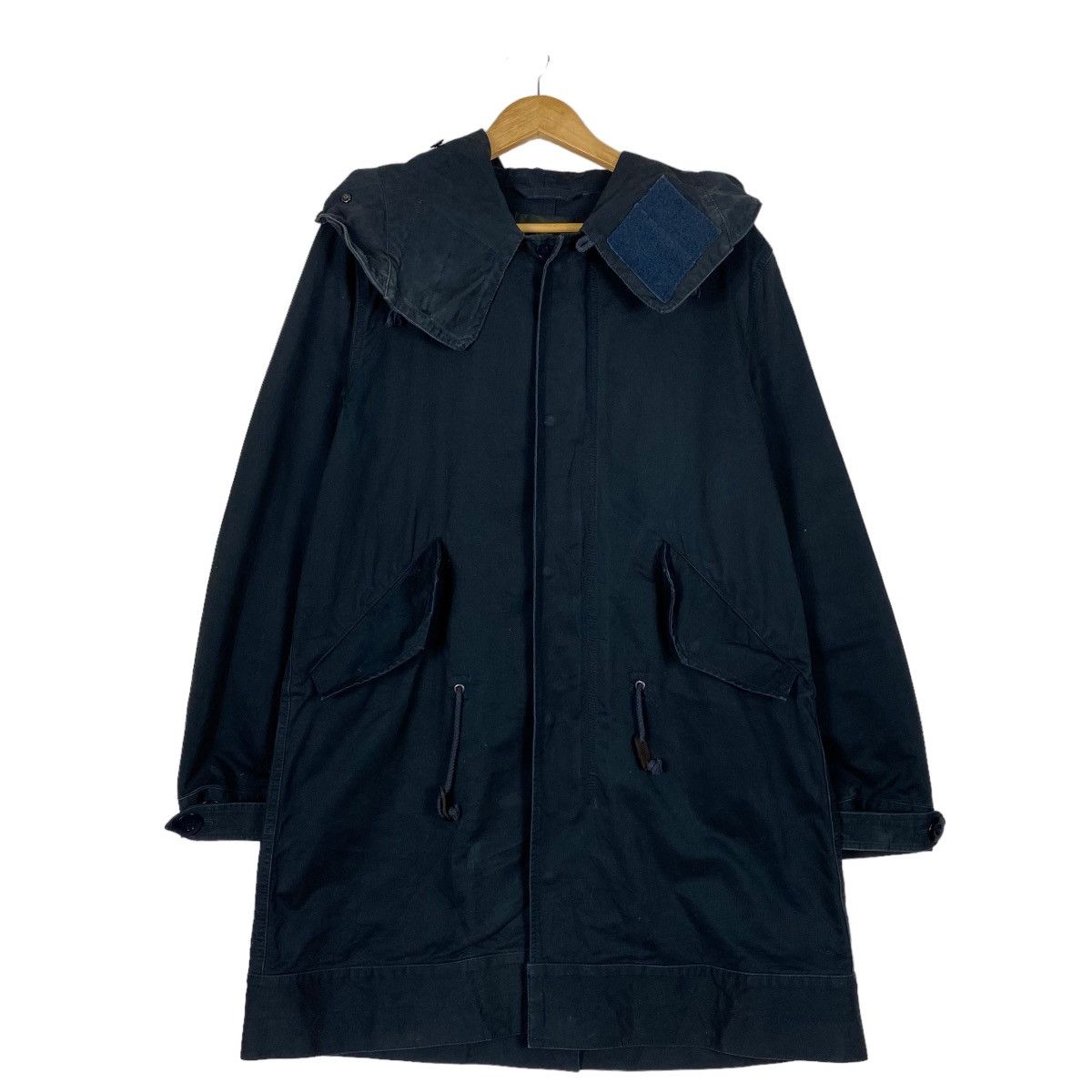 14th Addiction × GOSTAR DE FUGA Fuga Waxed Double Zip Faux Fur