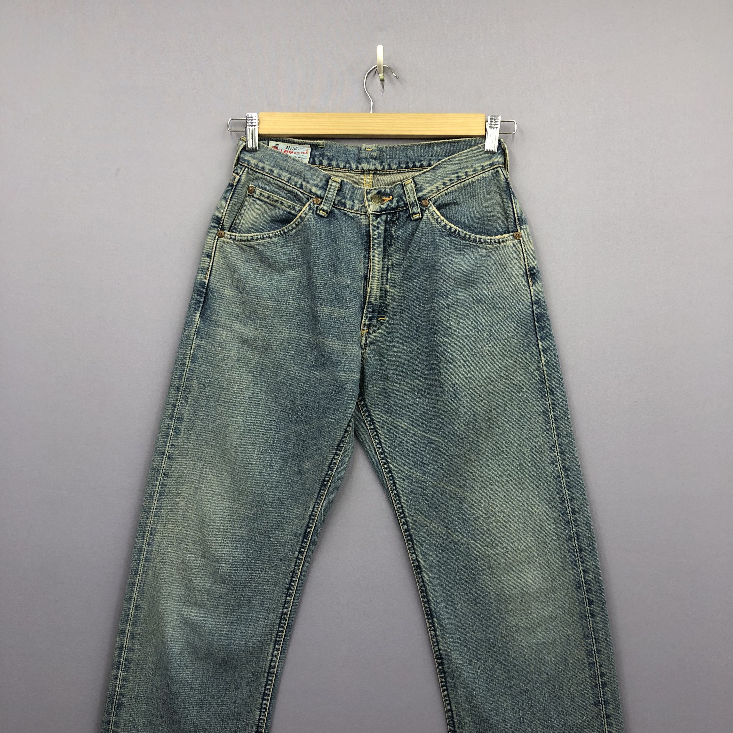 Lee Vintage Lee Riders Selvedge Jeans Washed Lee Redline Denim Size 26" / US 2 / IT 38 - 3 Thumbnail