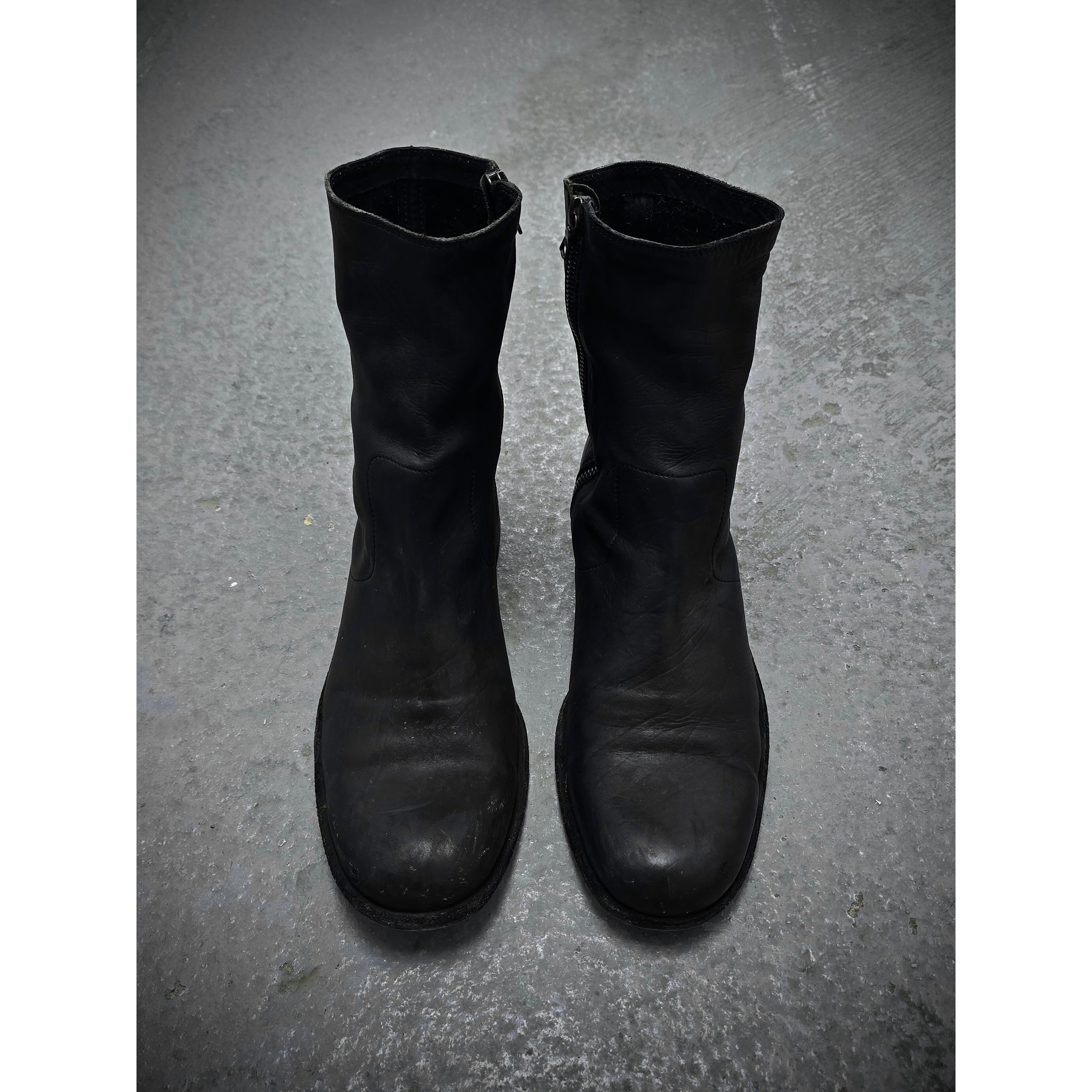 Isamu Katayama Backlash Isamu Katayama BACKLASH Side Zip Deerskin Leather boots Size US 8 / EU 41 - 4 Thumbnail