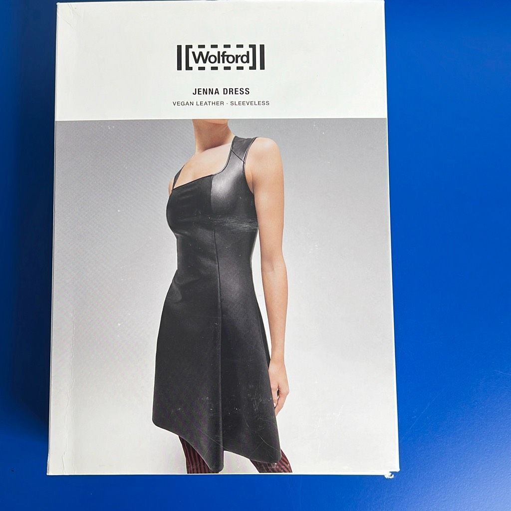 Wolford NWT Wolford Jenna Faux Vegan Leather Sleeveless Dress 8 Size M / US 6-8 / IT 42-44 - 12 Thumbnail