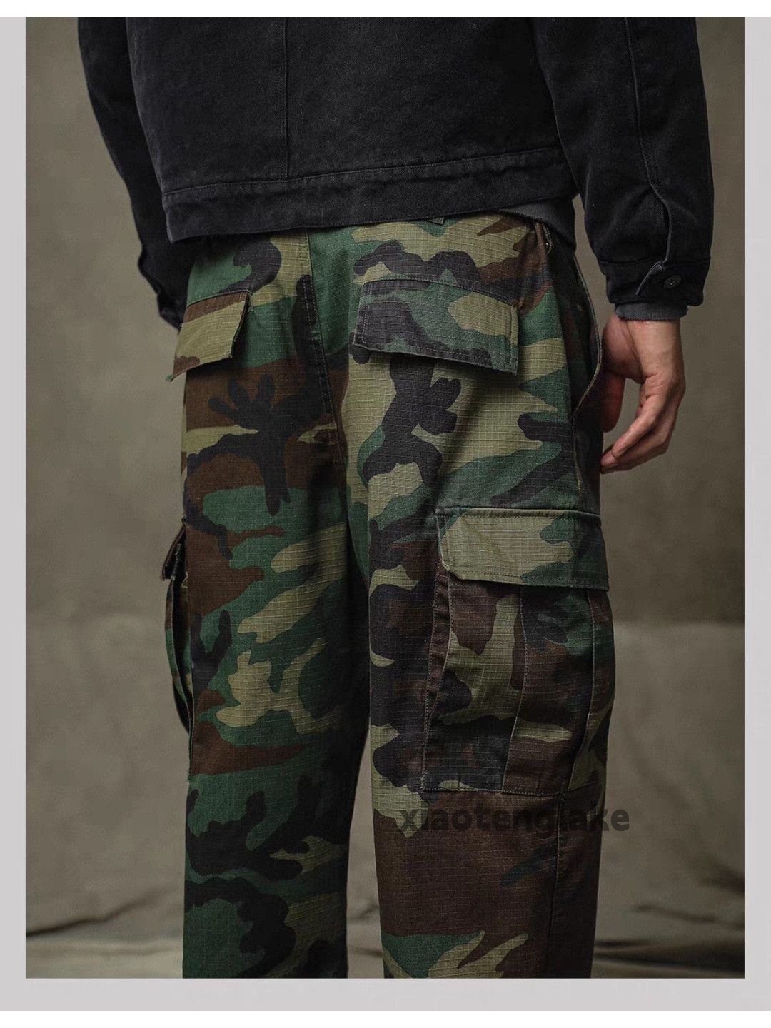 Designer × Japanese Brand × Vintage utility military outdoor loose baggy hiphop cargo pants Size US 34 / EU 50 - 7 Thumbnail