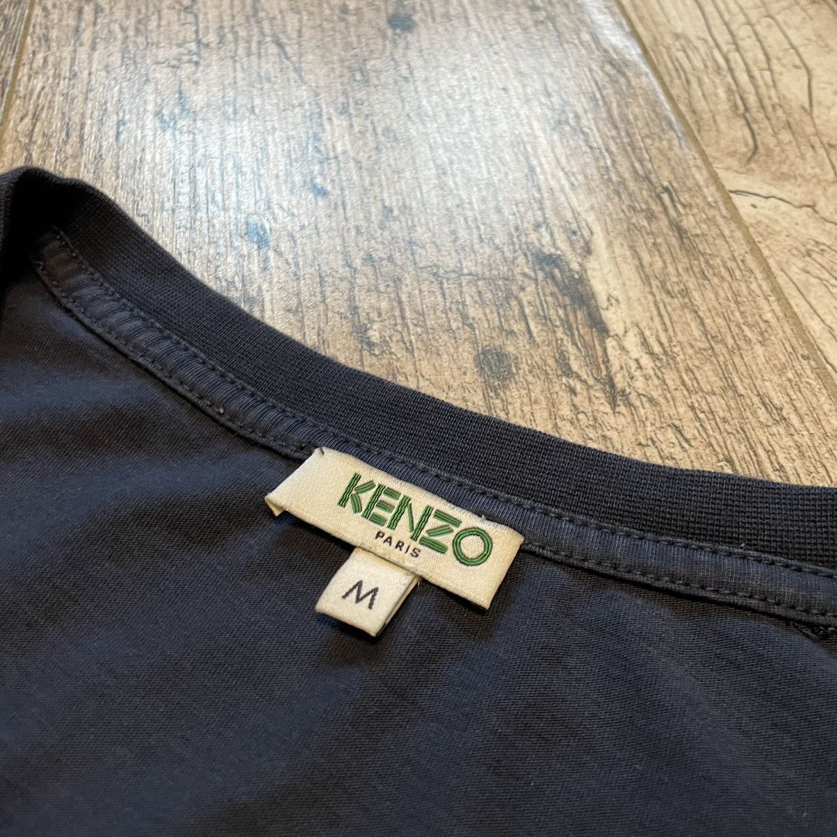 Designer × Kenzo Kenzo Paris navy t-shirt mountians print tee luxury brand Size US M / EU 48-50 / 2 - 4 Thumbnail