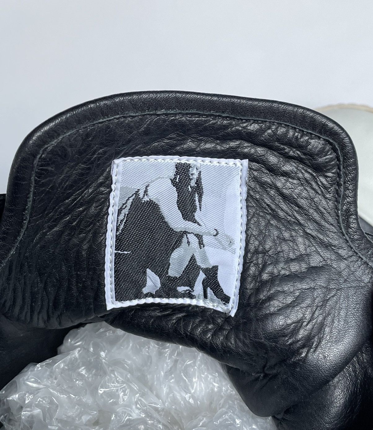Rick Owens S/S 12 Black/Milk Leather Ramones Sneakers Size US 8 / EU 41 - 16 Thumbnail
