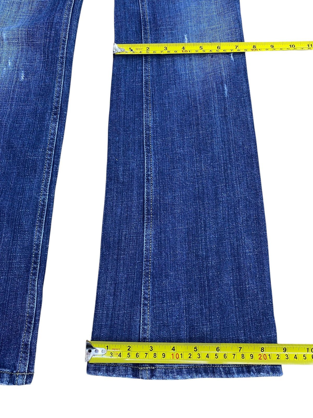 Diesel Diesel Dark Blue Wash Style Flare Jeans Size US 32 / EU 48 - 8 Thumbnail
