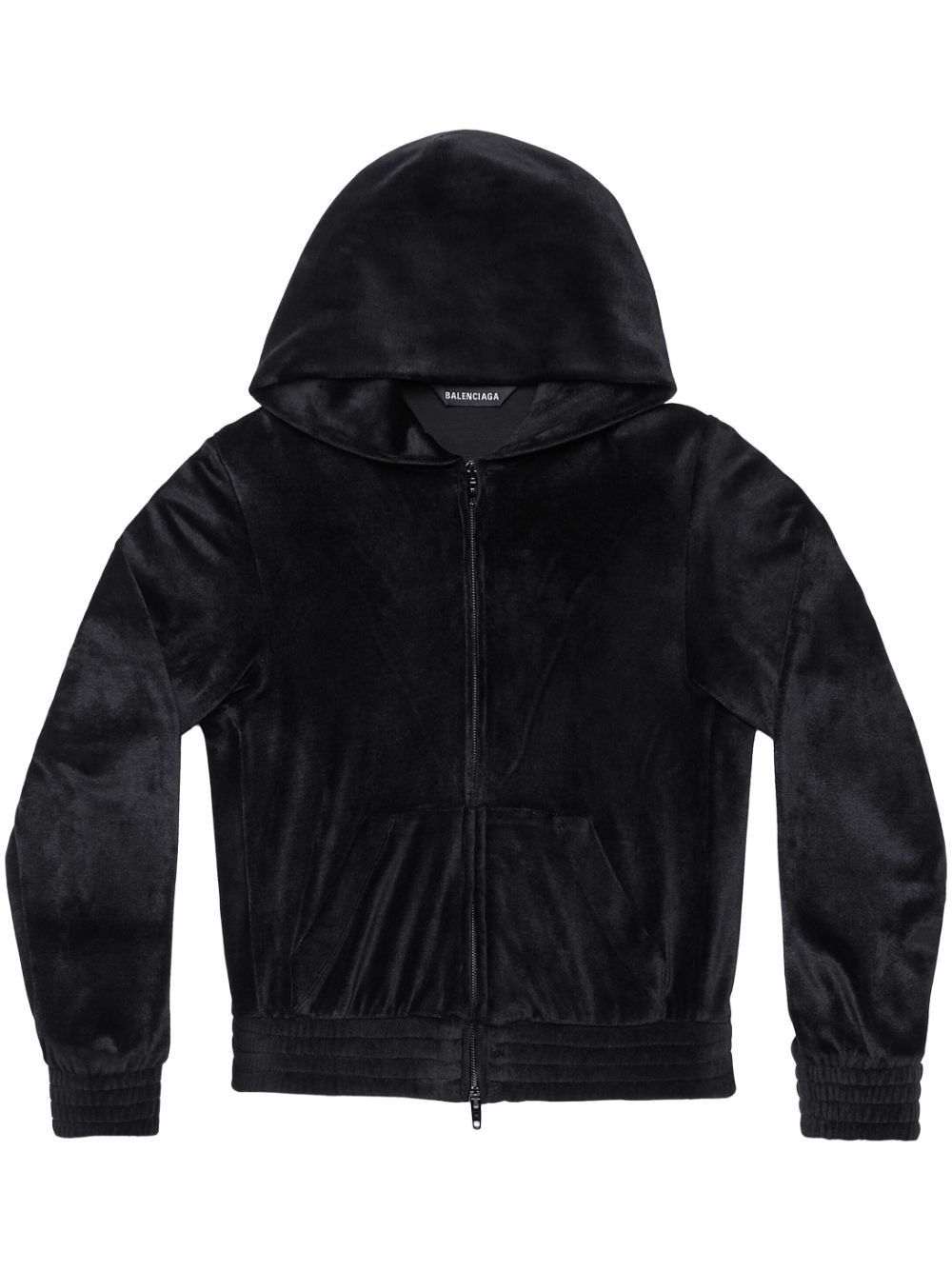 BB Paris Strass Zip-Up Hoodie Fitted