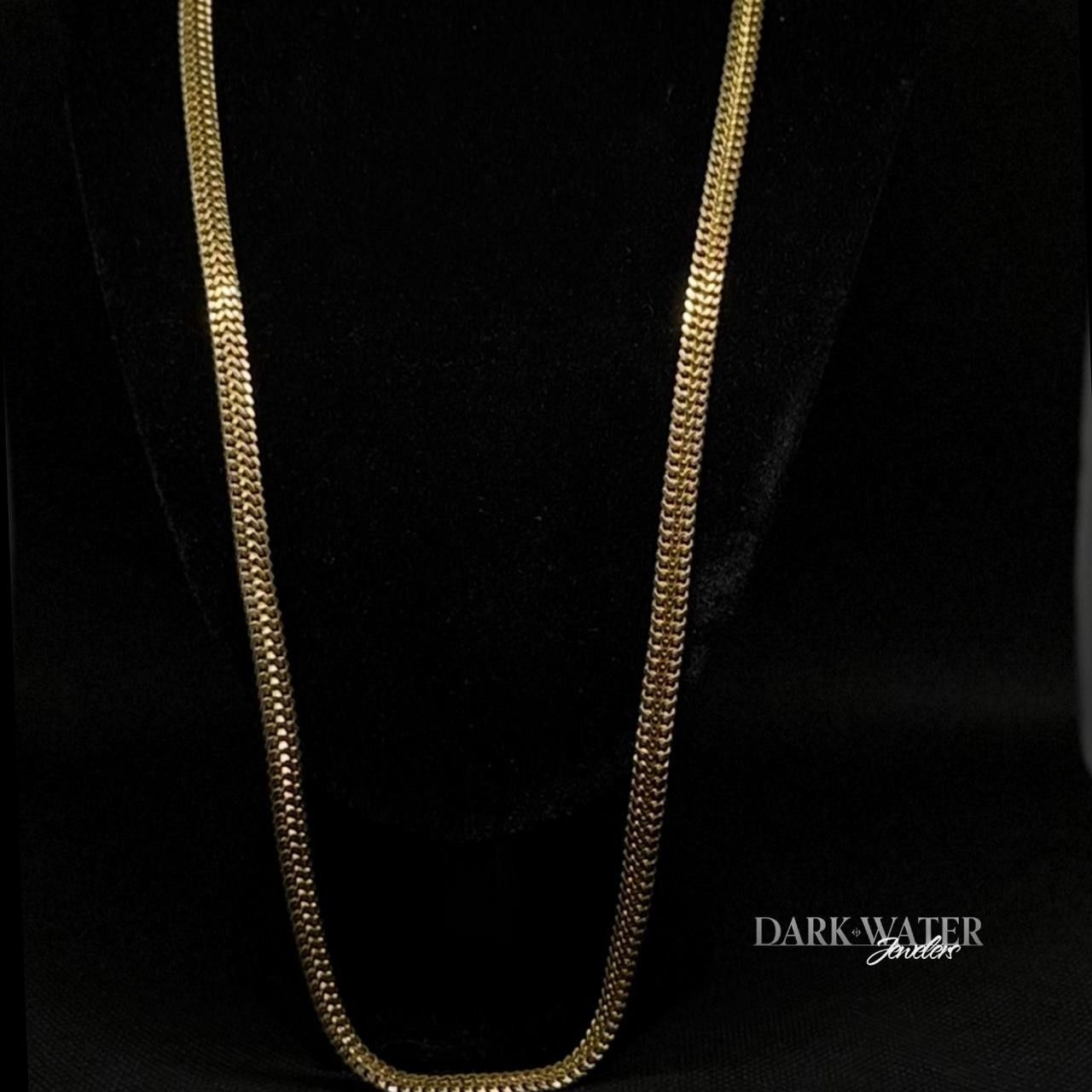 Other VTG 24.7g Double Curb Gold-Wash Link Chain Size ONE SIZE - 1 Thumbnail