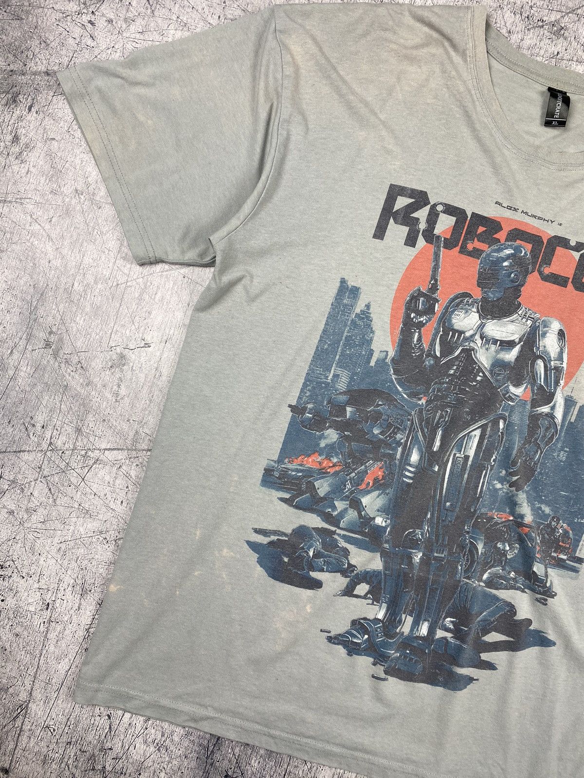 Vintage Vintage Robocop Movie Tee T Shirt 90s Size XL Size US XL / EU 56 / 4 - 4 Thumbnail