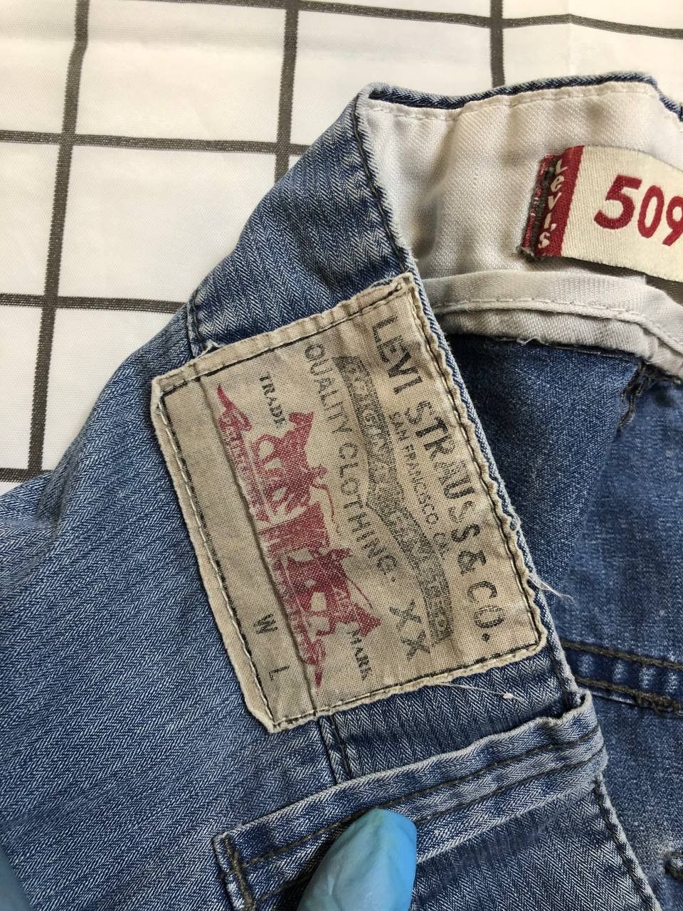 Levi's Levis 509 Jeans Mens Straight Leg Blue Size US 34 / EU 50 - 13 Thumbnail