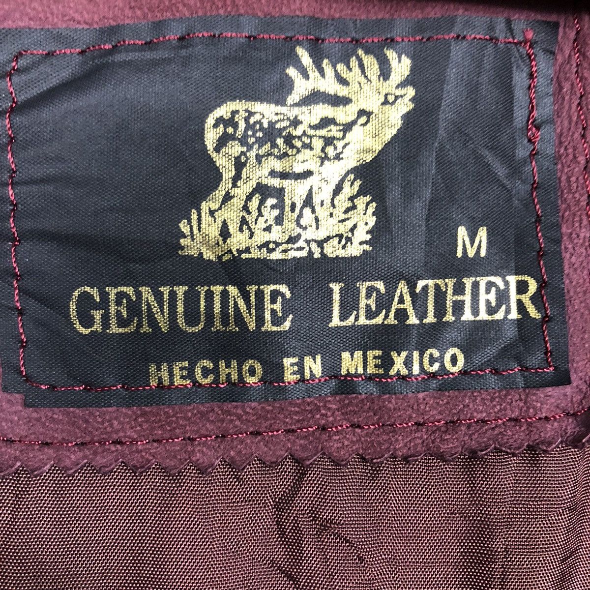 Japanese Brand Vintage Genuine Leather Biker Jacket Unbranded Issey Miyake Size US M / EU 48-50 / 2 - 18 Thumbnail