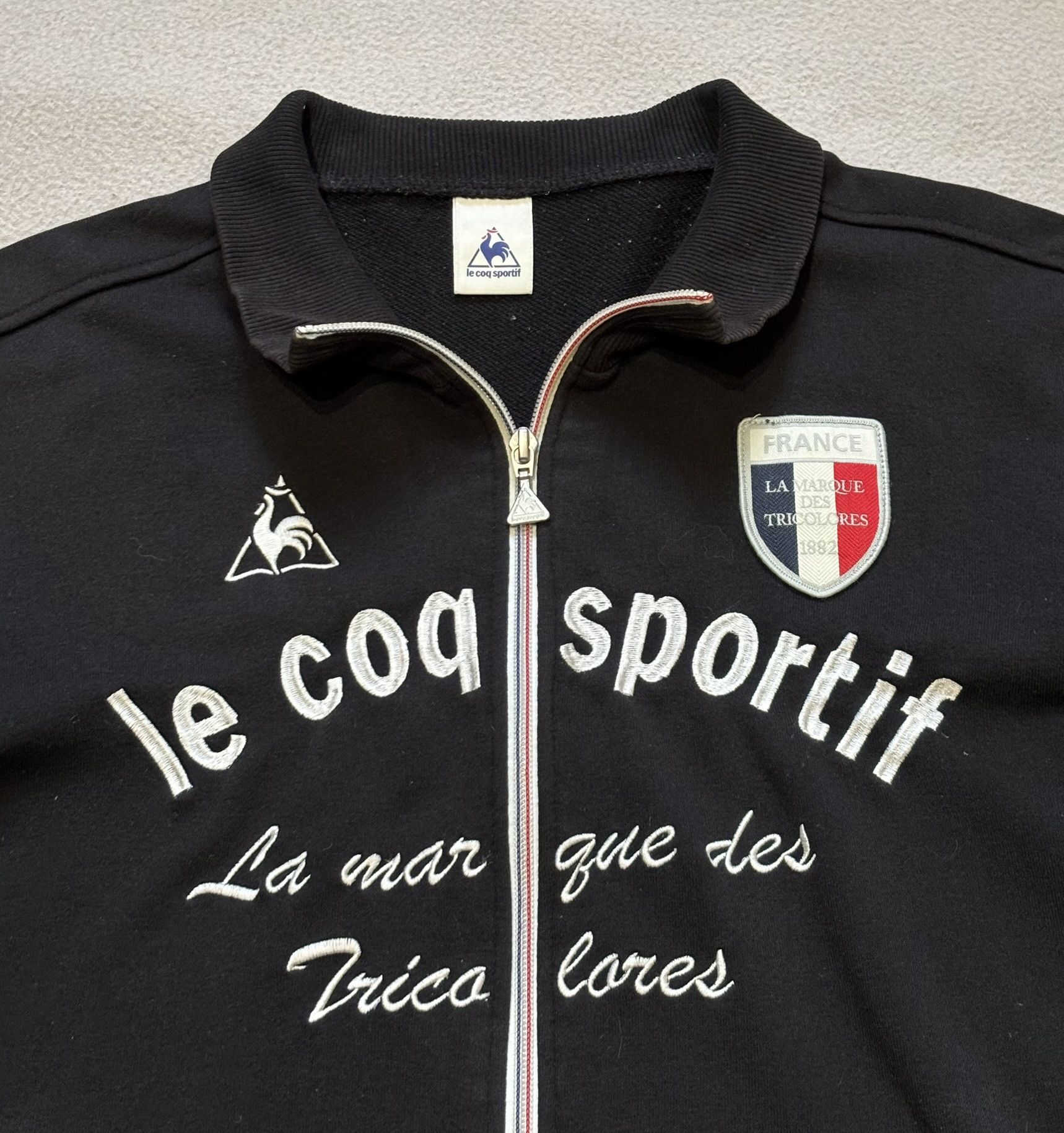 Le Coq Sportif France Le Coq Sportif zip sweatshirt size L Size US L / EU 52-54 / 3 - 7 Thumbnail