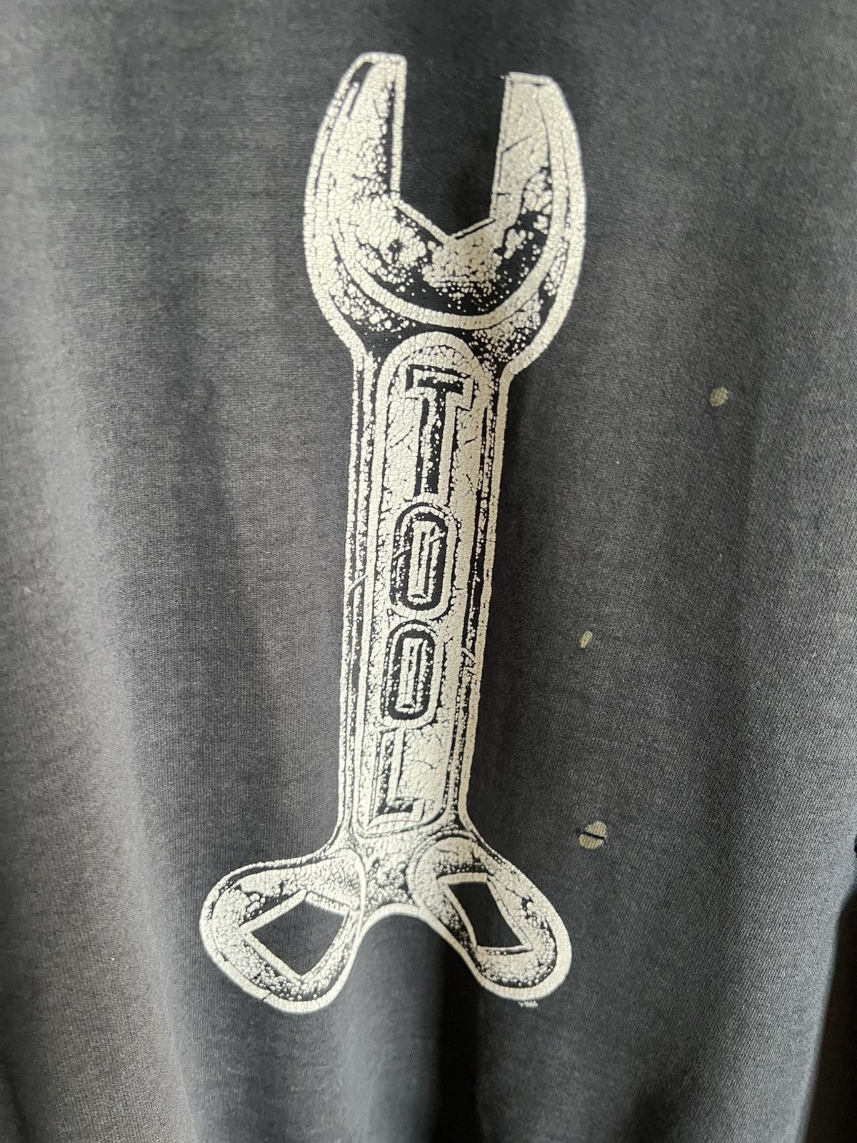 Band Tees Vintage Thrashed TOOL 1991 Oversized Band Tour Hoodie Size US XL / EU 56 / 4 - 4 Thumbnail