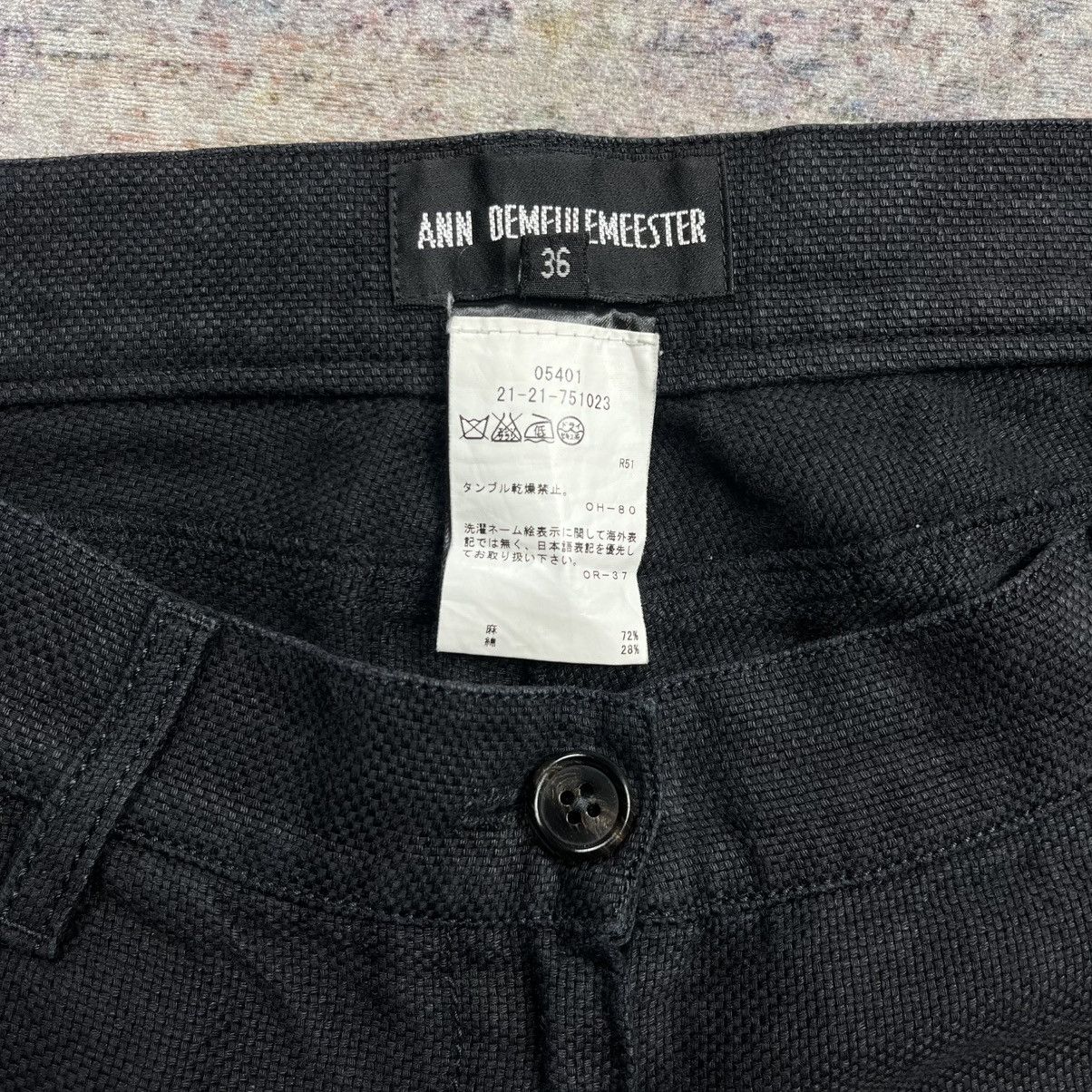 Ann Demeulemeester Ann Demeulemeester cotton and rayon pants Size 30" / US 8 / IT 44 - 7 Thumbnail