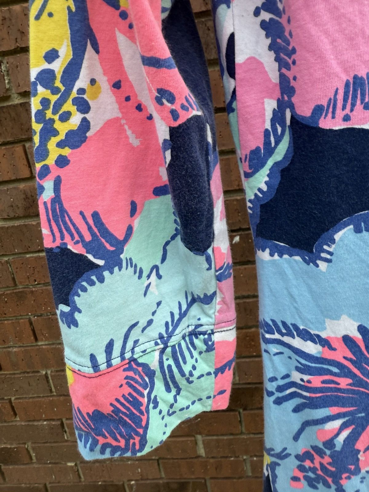 Lilly Pulitzer LILLY PULITZER Marlowe Dress Big Flirt Hibiscus Floral Print Size S / US 4 / IT 40 - 3 Thumbnail
