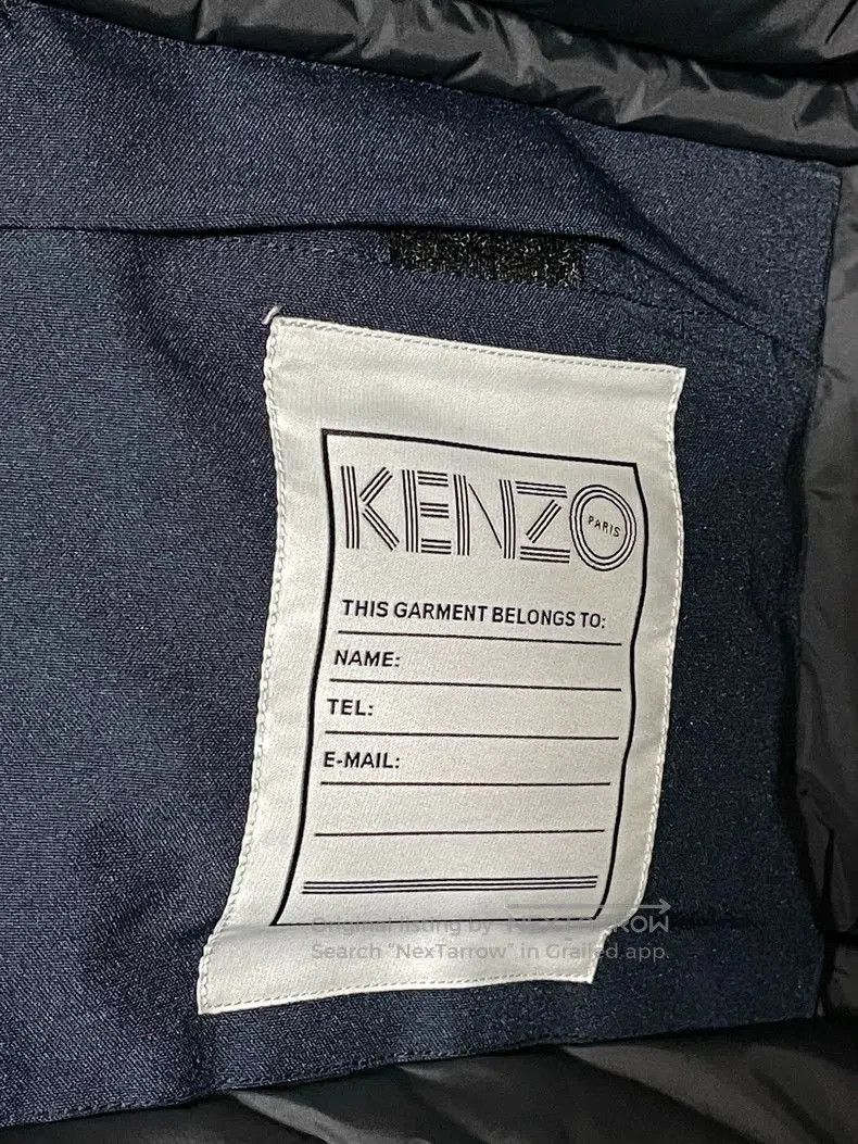 Kenzo Kenzo Hooded Down Jacket M. Size US M / EU 48-50 / 2 - 7 Thumbnail