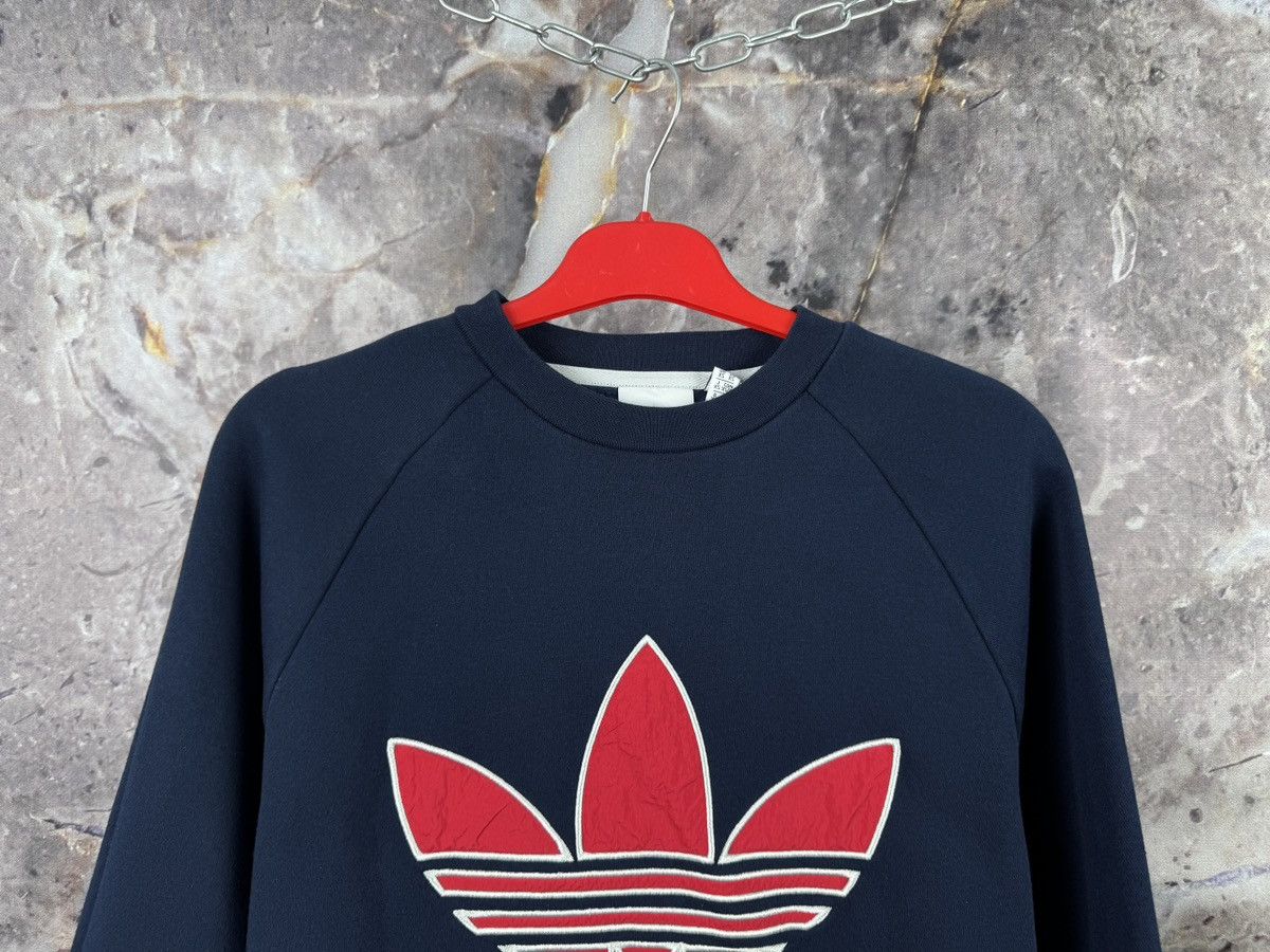 Adidas Men’s Adidas Trefoil Sweatshirt Navy Logo Pullover Size XS Size US XS / EU 42 / 0 - 2 Thumbnail
