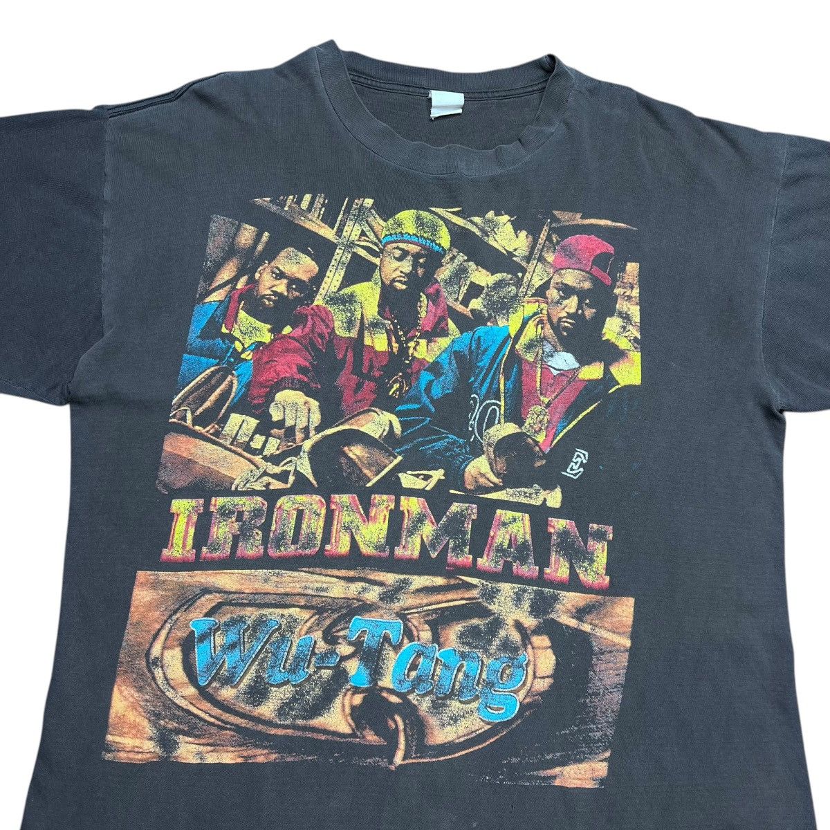 Rap Tees Vtg 1990s Ghostface Killah Ironman Wu Tang Clan Rap T-Shirt Size US XL / EU 56 / 4 - 6 Thumbnail