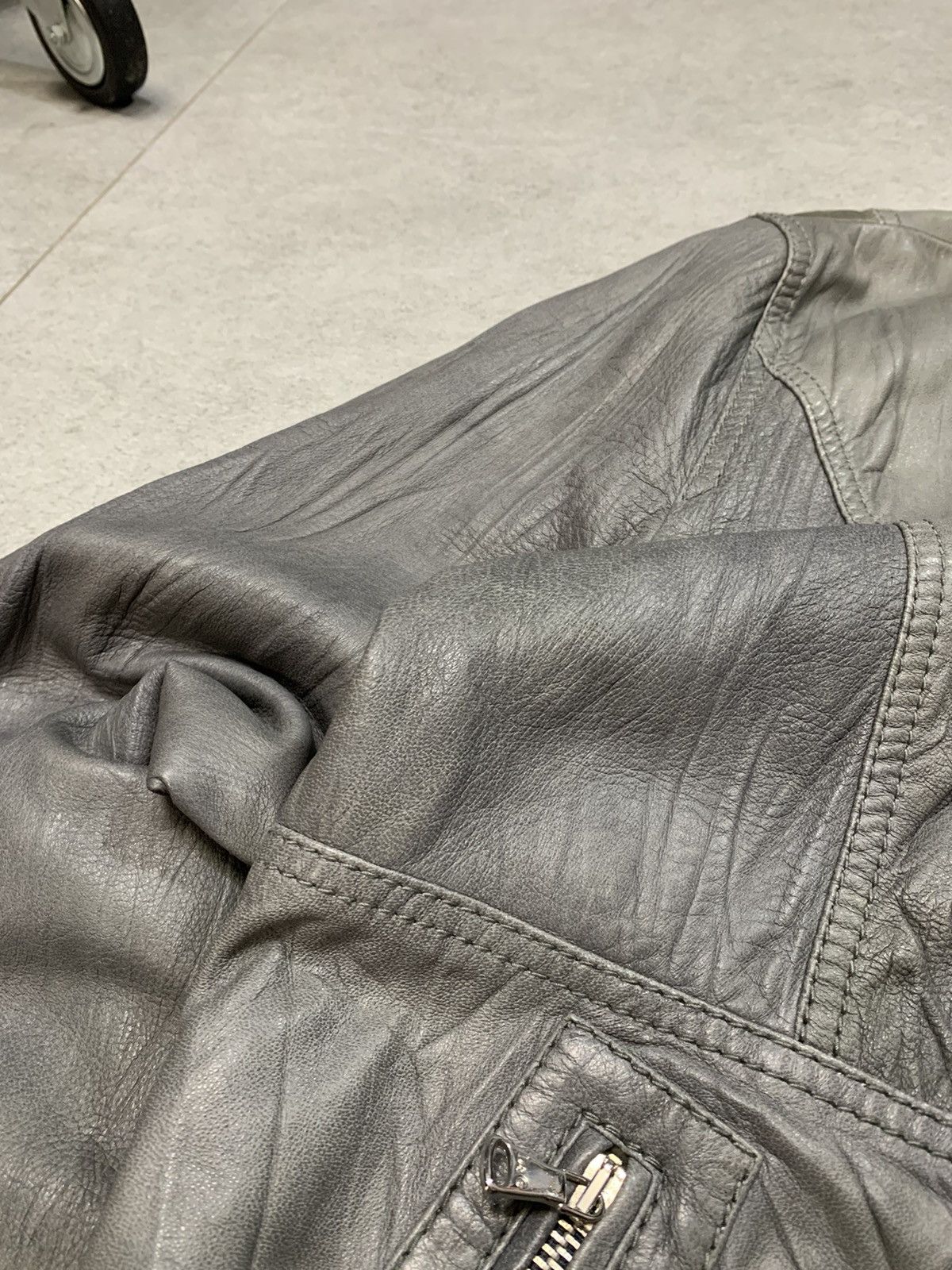 Dolce & Gabbana Y2K D&G Boxcut Reversible Wool Leather bomber Jacket Size US L / EU 52-54 / 3 - 7 Thumbnail