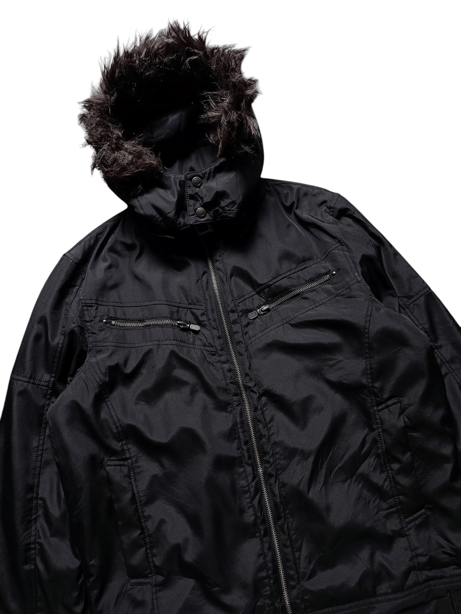 If Six Was Nine × Japanese Brand × Le Grande Bleu (L.G.B.) Louis chavlon Fur jacket style ifsixwasnine Lgb Size US L / EU 52-54 / 3 - 3 Thumbnail