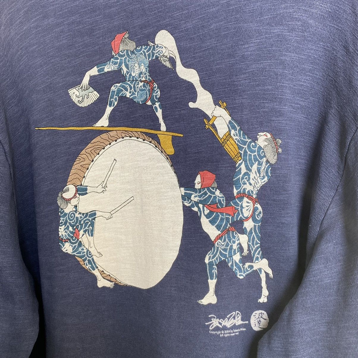 Japanese Brand Thrashed Faded Vintage Y2K Japanese Surfboard ERD GRUNGE Size US L / EU 52-54 / 3 - 3 Thumbnail
