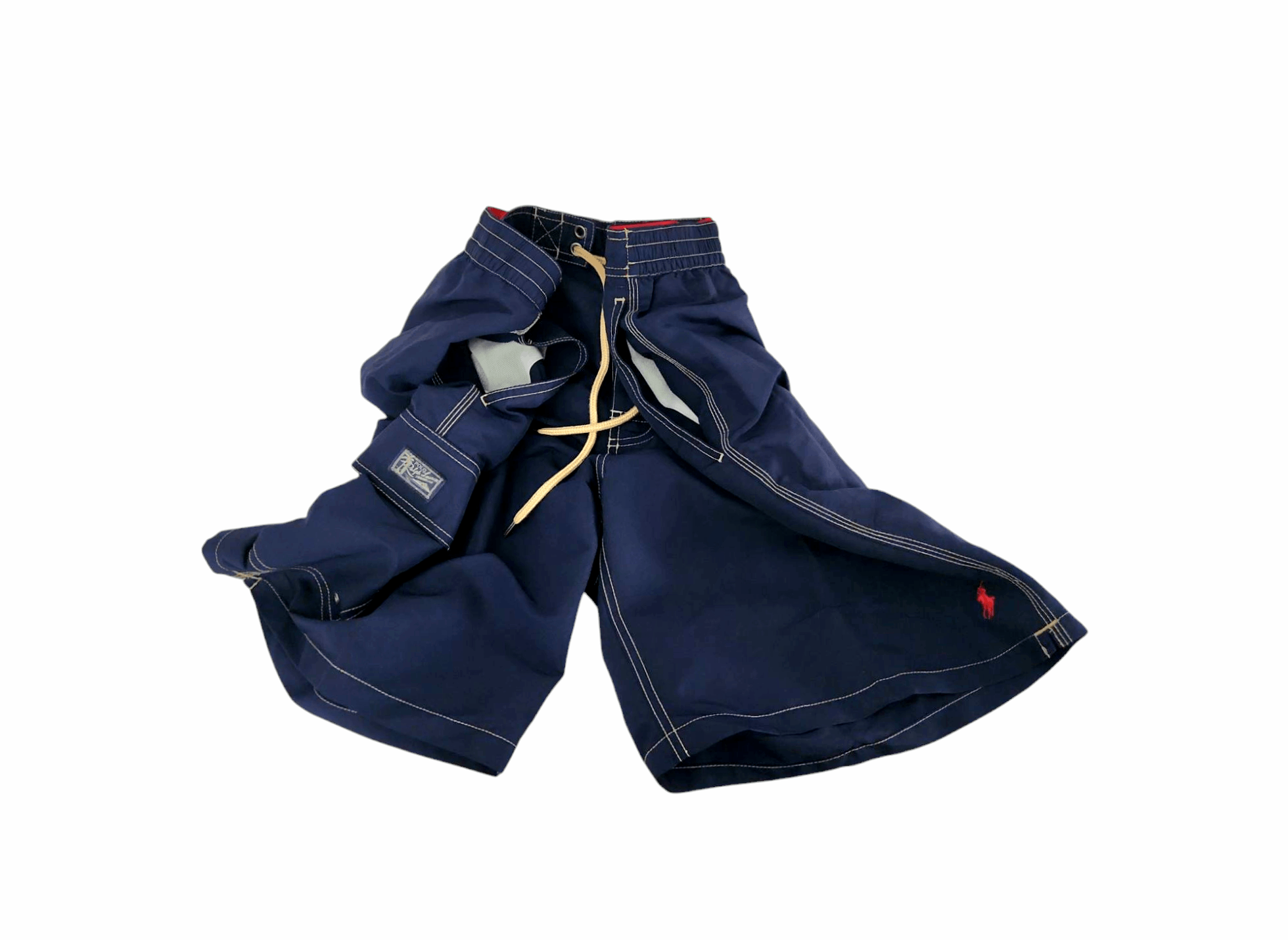 Polo Ralph Lauren Men's POLO RALPH LAUREN Navy Blue Swimsuit Trunks SZ Large Size US 36 / EU 52 - 3 Thumbnail