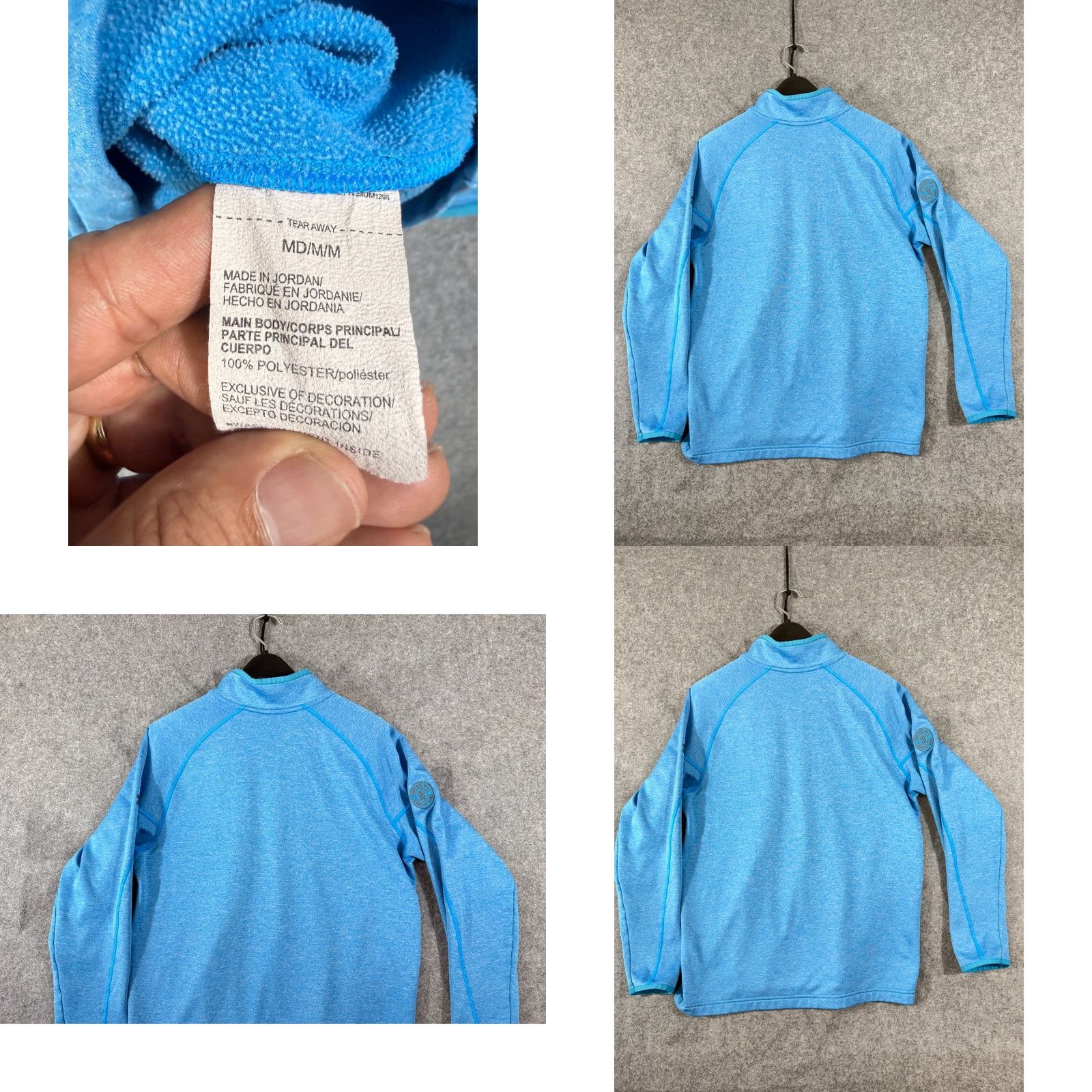 Under Armour Under Armour Golf Sweatshirt Mens M Blue 1/4 Zip Embroidered Coldgear Pullover Size US M / EU 48-50 / 2 - 8 Thumbnail