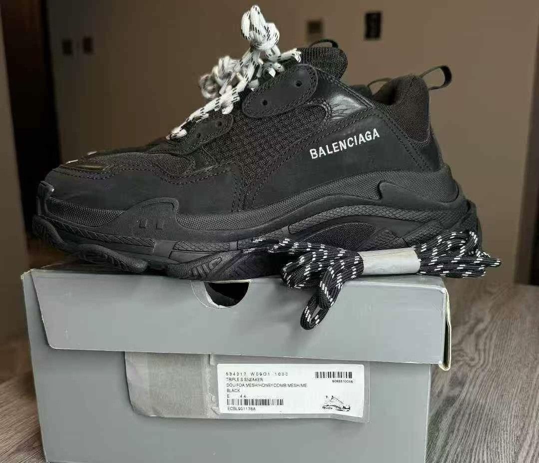 Balenciaga Balenciaga Triple S Onyx 44 Sneaker Size US 11 / EU 44 - 7 Thumbnail