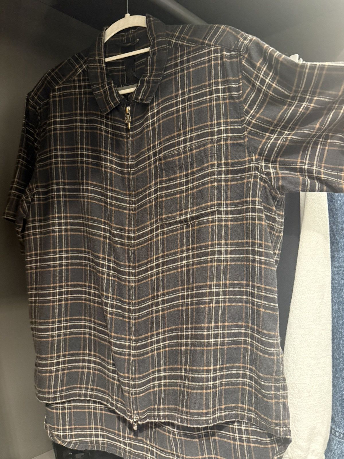 Chrome Hearts Chrome Hearts Zipper Shirt M Size US M / EU 48-50 / 2 - 1 Thumbnail