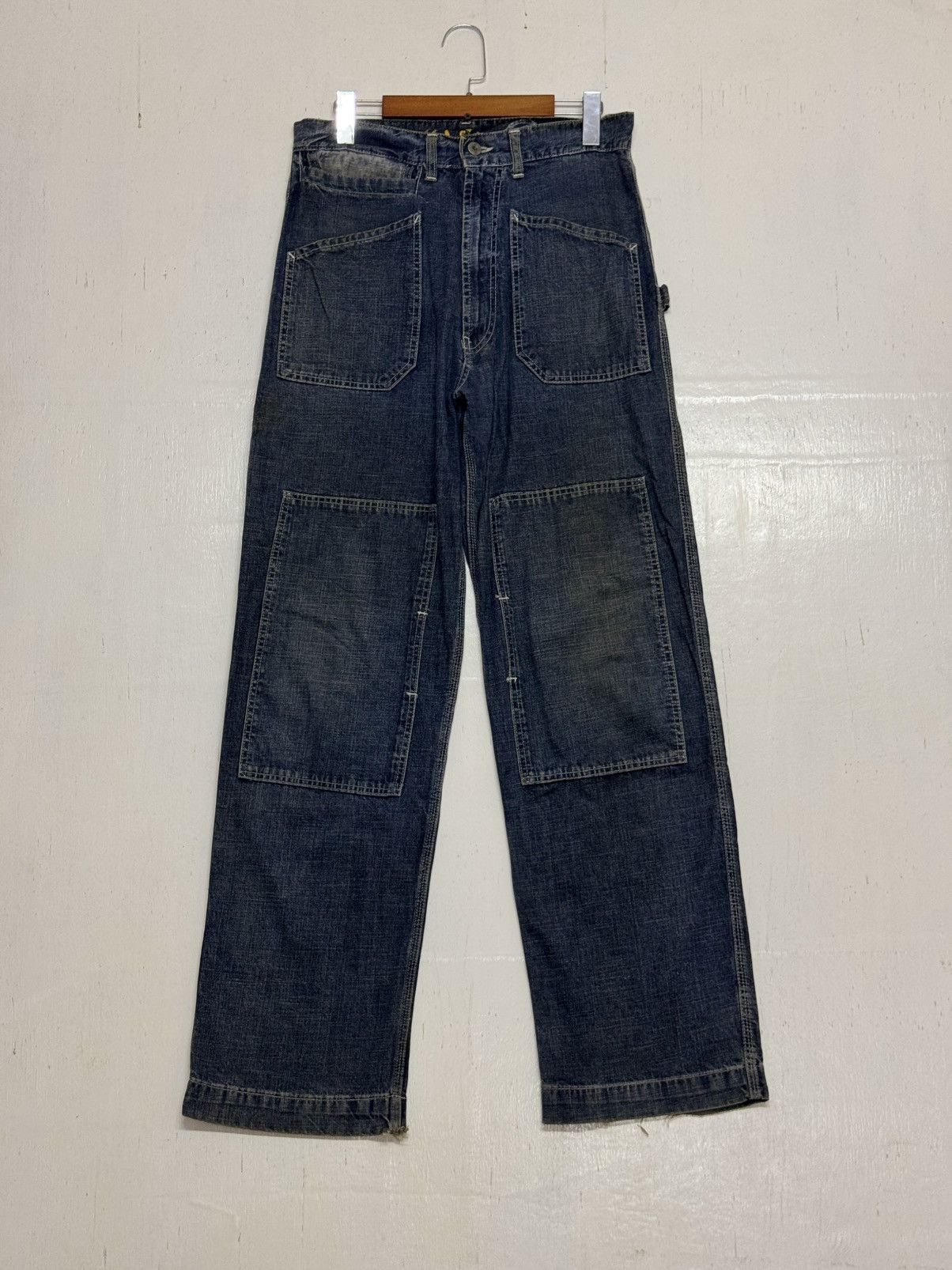 Energie × Vintage Vintage Energie Double Knee Denim Size US 31 - 1 Thumbnail