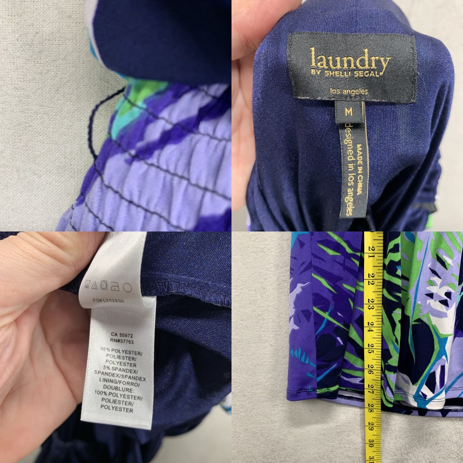 Laundry by Shelli Segal LAUNDRY BY SHELLI SEGAL Strapless Dress Medium Colorful Art Stretch Dress Size M / US 6-8 / IT 42-44 - 9 Thumbnail