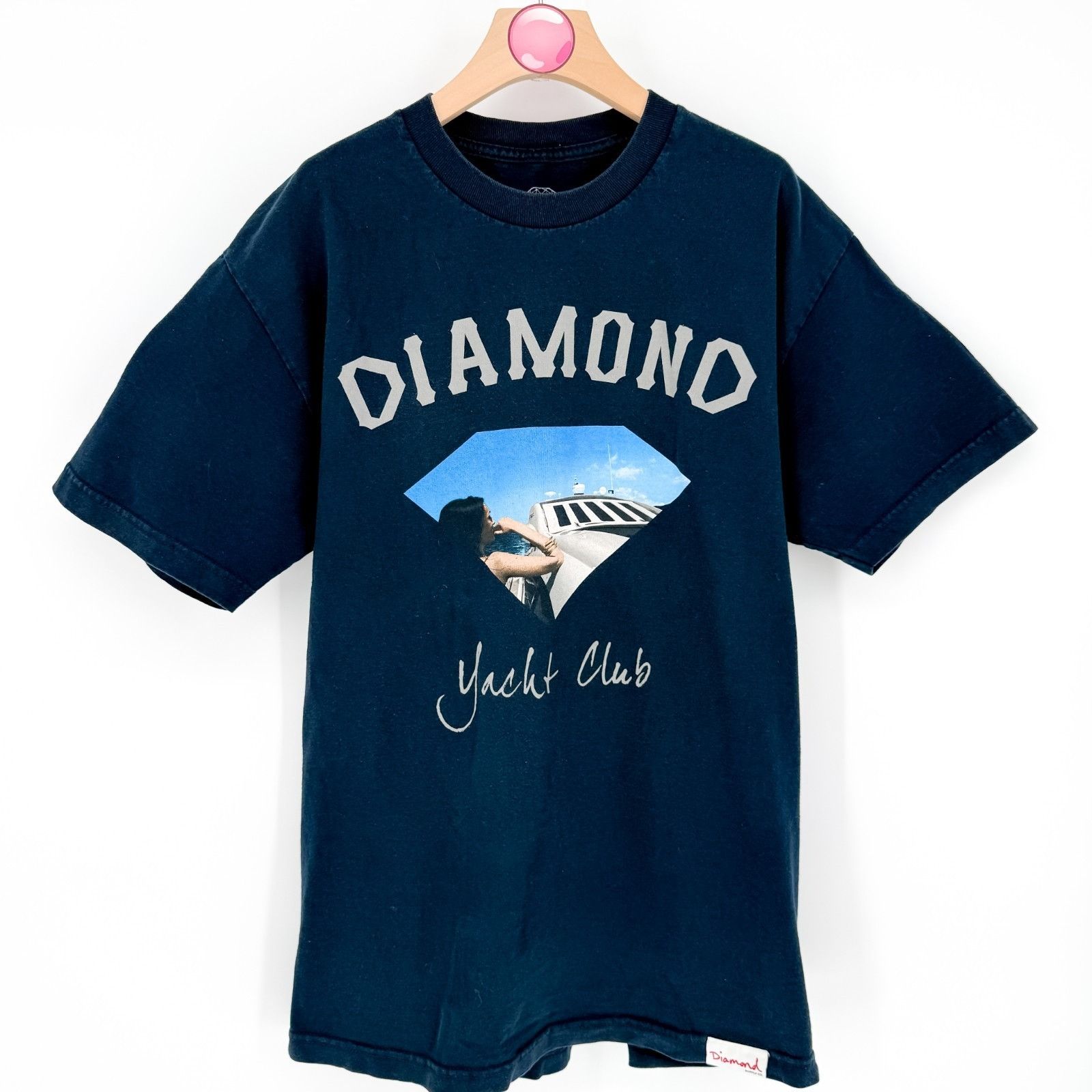 Diamond Supply Co. Vintage Diamond Supply Co Yacht Club T-Shirt Graphic Tee Str Size US L / EU 52-54 / 3 - 1 Thumbnail