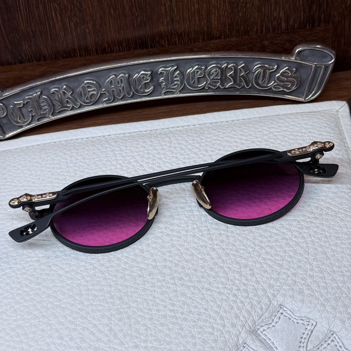 Chrome Hearts Chrome Hearts Honey Dipped 1/1 Sunglasses Size ONE SIZE - 3 Thumbnail
