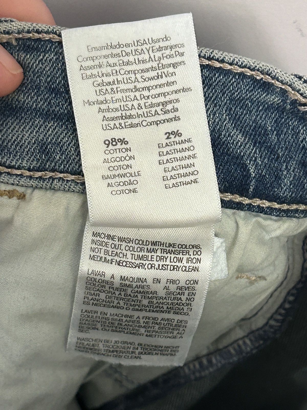 MOTHER Mother Jeans Women's 26 The Hustler Ankle Scenic Route Wash Size 26" / US 2 / IT 38 - 6 Thumbnail