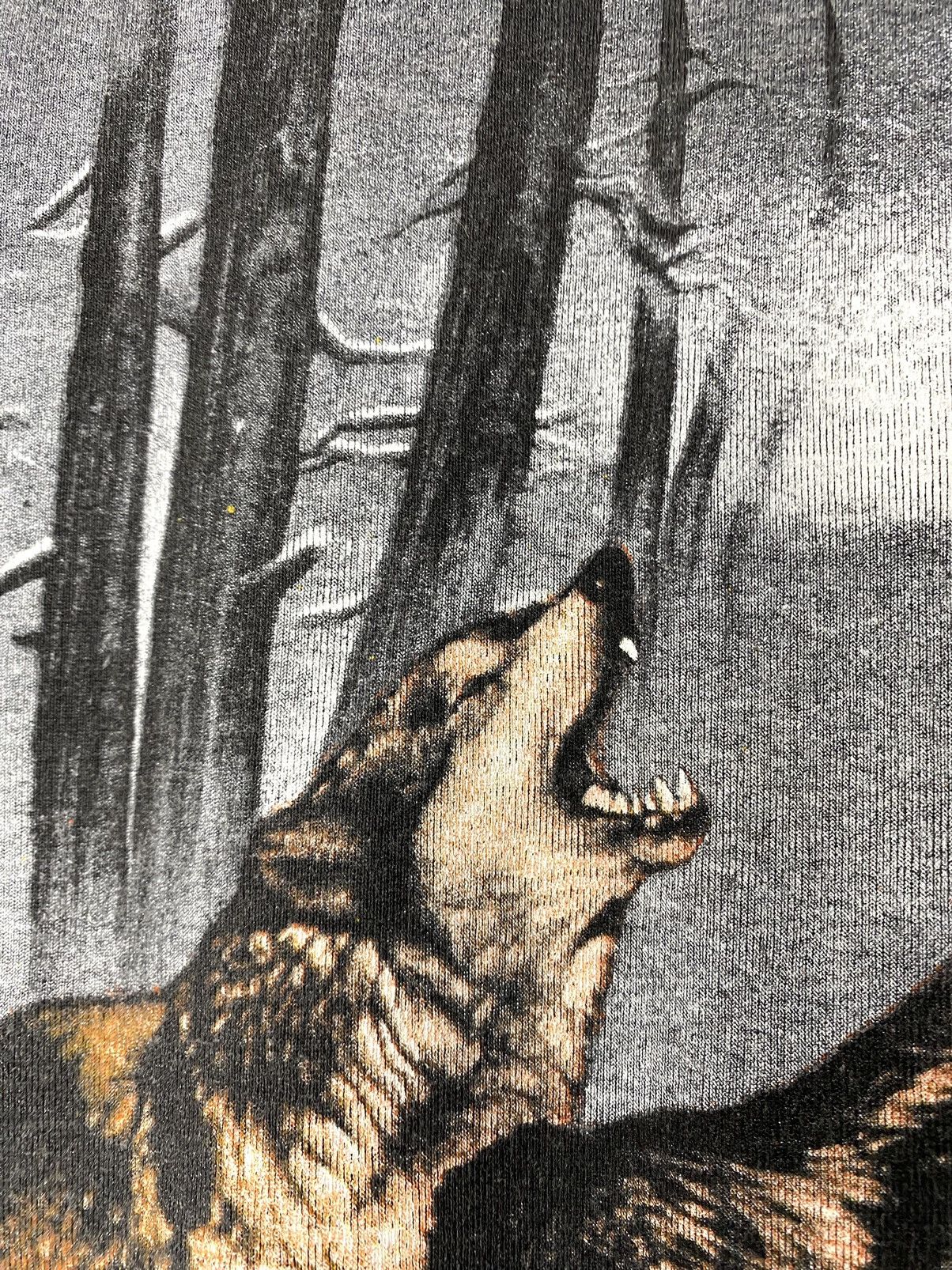Vintage 80-90’s Vintage Wolf T Shirt Indians Spirit Supreme Style Size US M / EU 48-50 / 2 - 7 Thumbnail