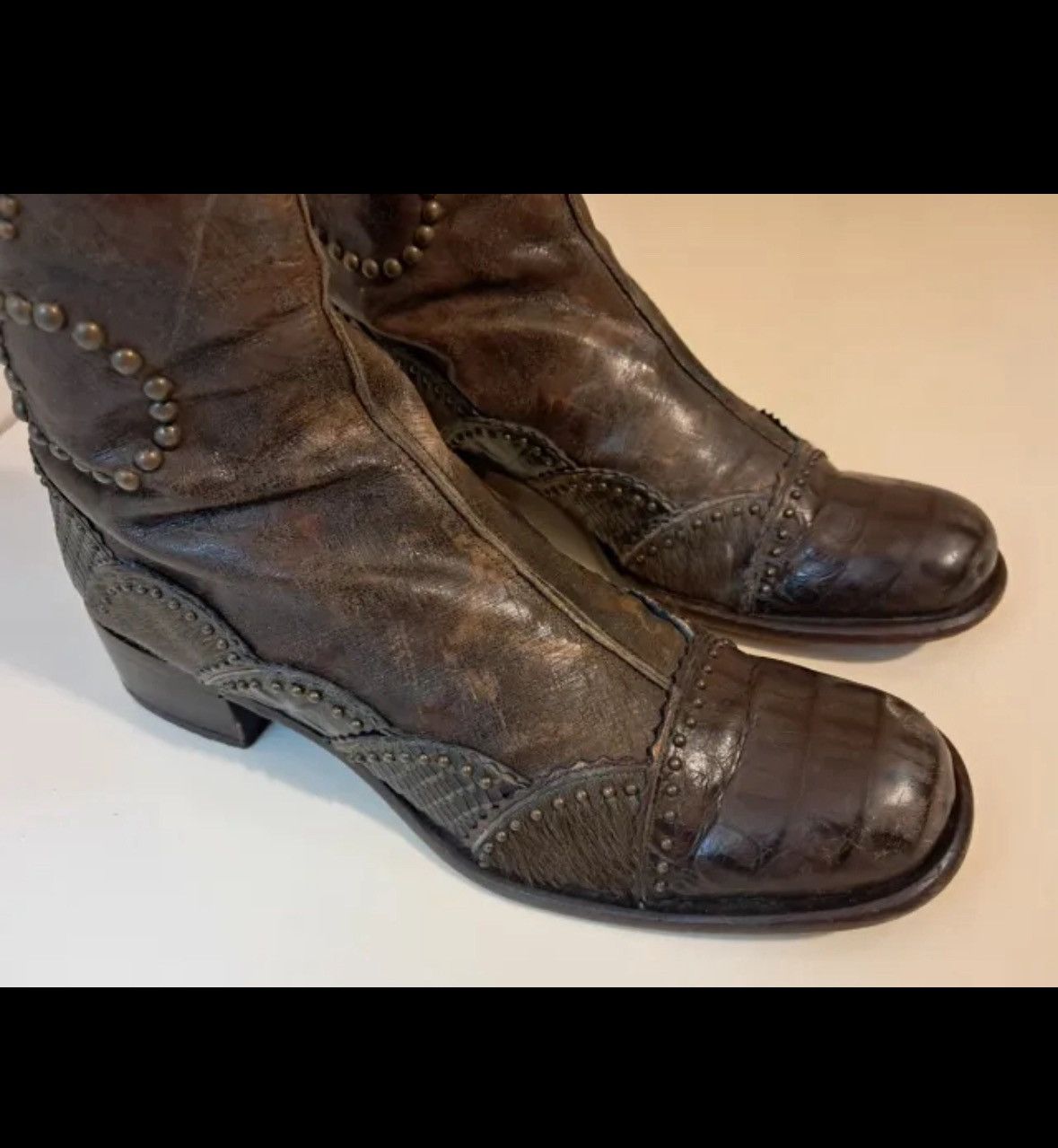Other El Dantes ocher Boots – Size EU 41 – Genuine Leather Size US 10 / IT 40 - 5 Thumbnail